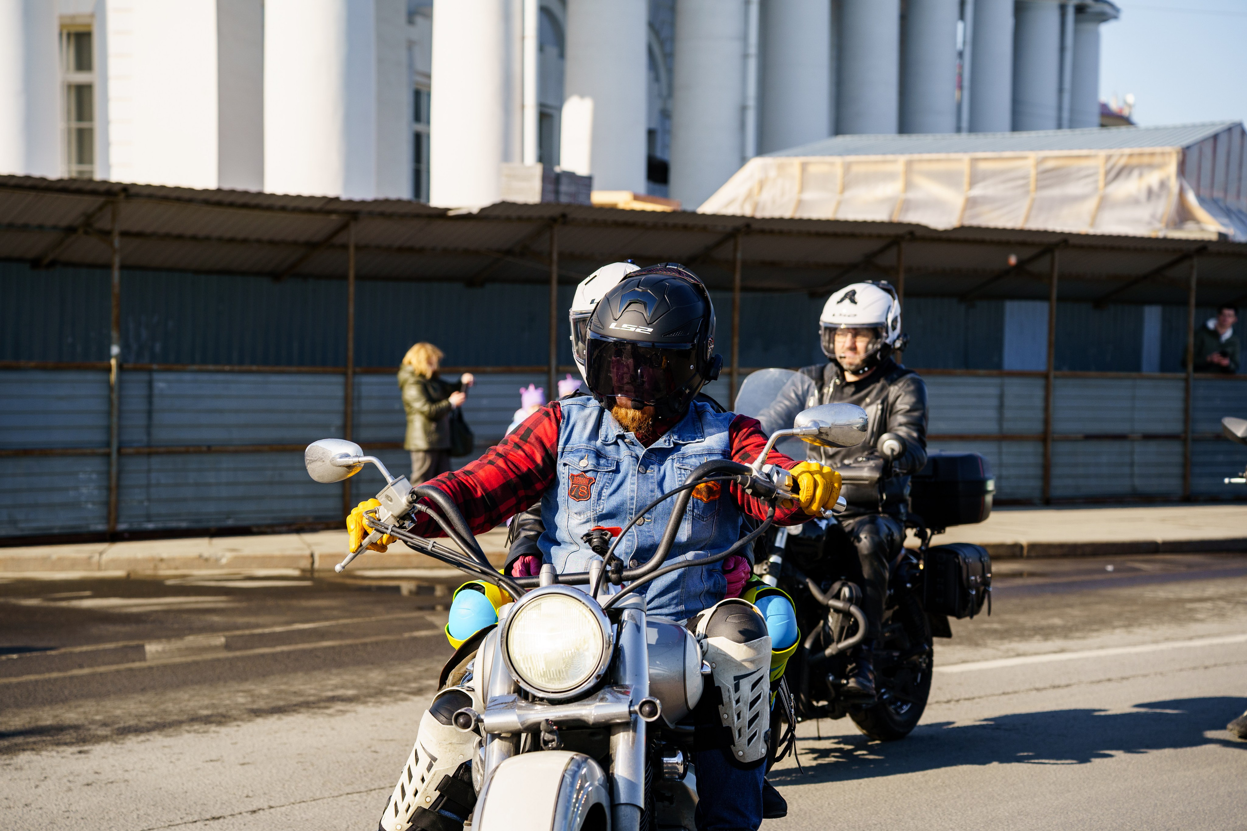 Прохват мотоклуба Norman Riders ч.1. Концертный и репортажный фотограф в Санкт-Петербурге Слава Пахомов
