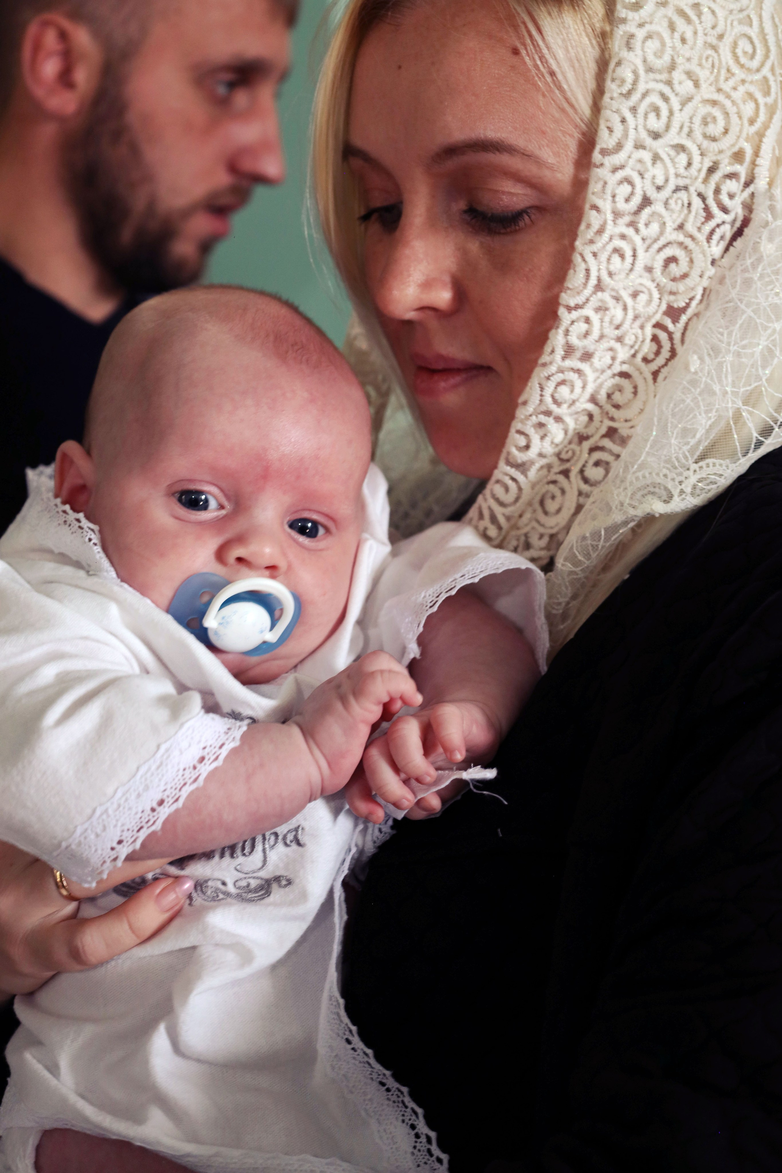 Таинство крещения Александра. Свадебный фотограф ростовская область