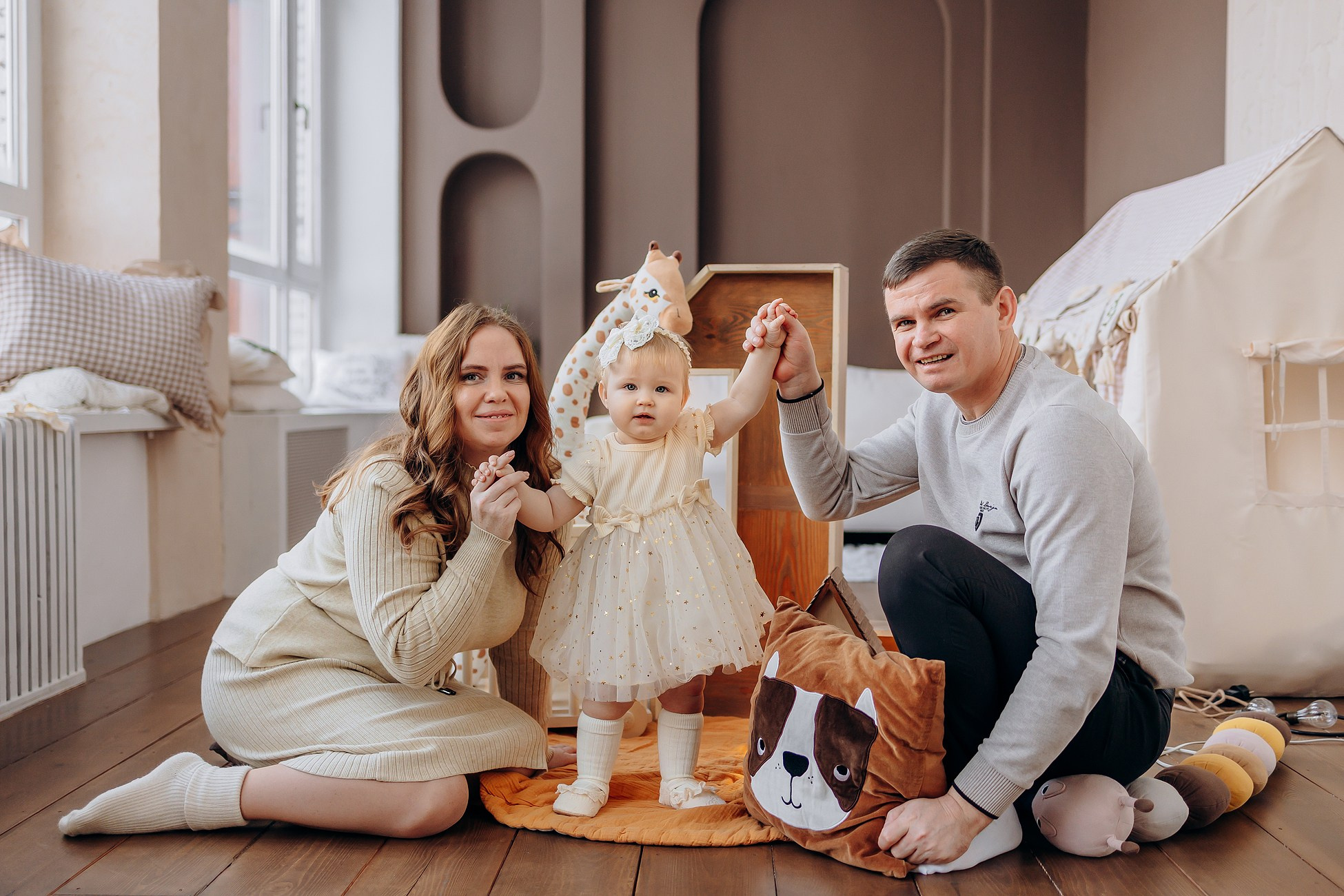 Женечке годик. Семейный фотограф в Пензе Мария Левина