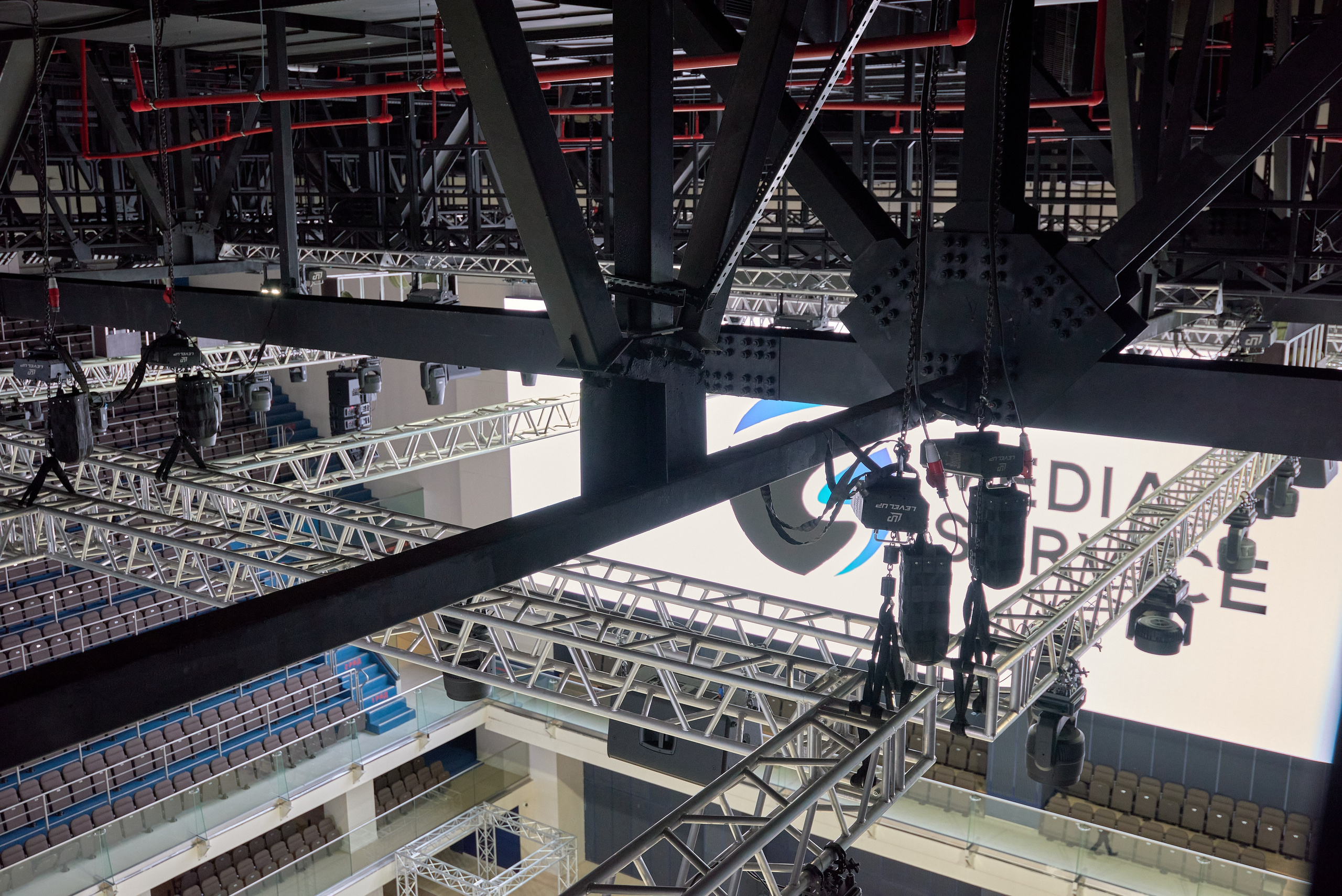 Центр спортивной подготовки Республики Башкортостан Дворец борьбы. Абросимов Лев интерьерный и архитектурный фотограф