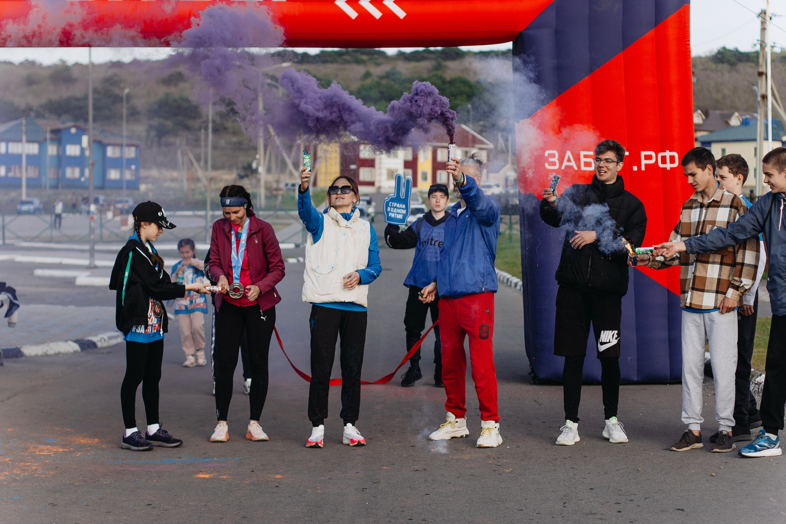 Репортаж ЗАБЕГ РФ 2024 КУРИЛЬСК. Фотограф Итуруп | Курильские острова