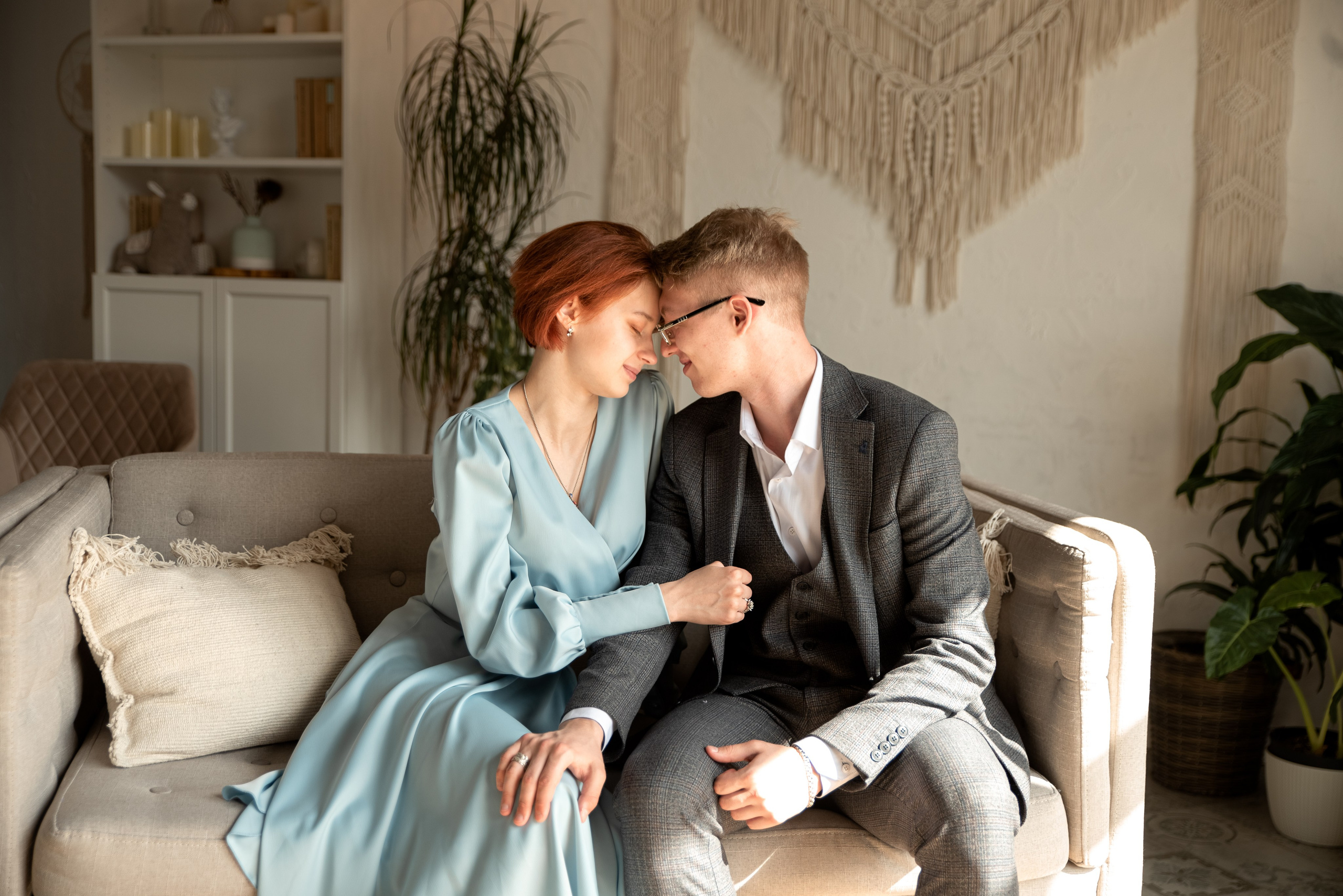 Дмитрий и Марина. LOVESTORY в студии. Семейный и детский фотограф в Туле Светлана Воронкова