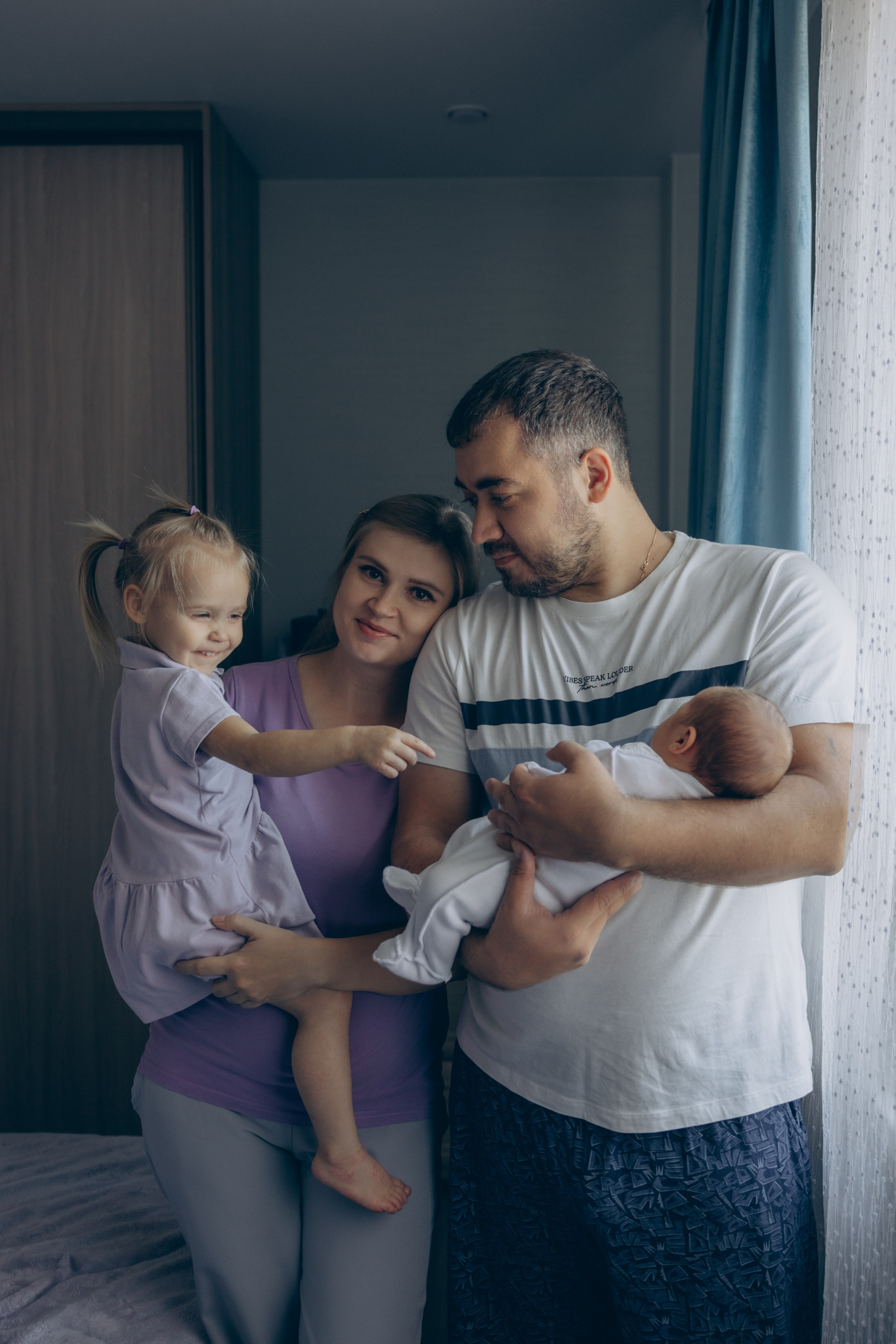 Домашняя съёмка с малышом. Свадебный, семейный фотограф в Иркутске Светлана Макаричева