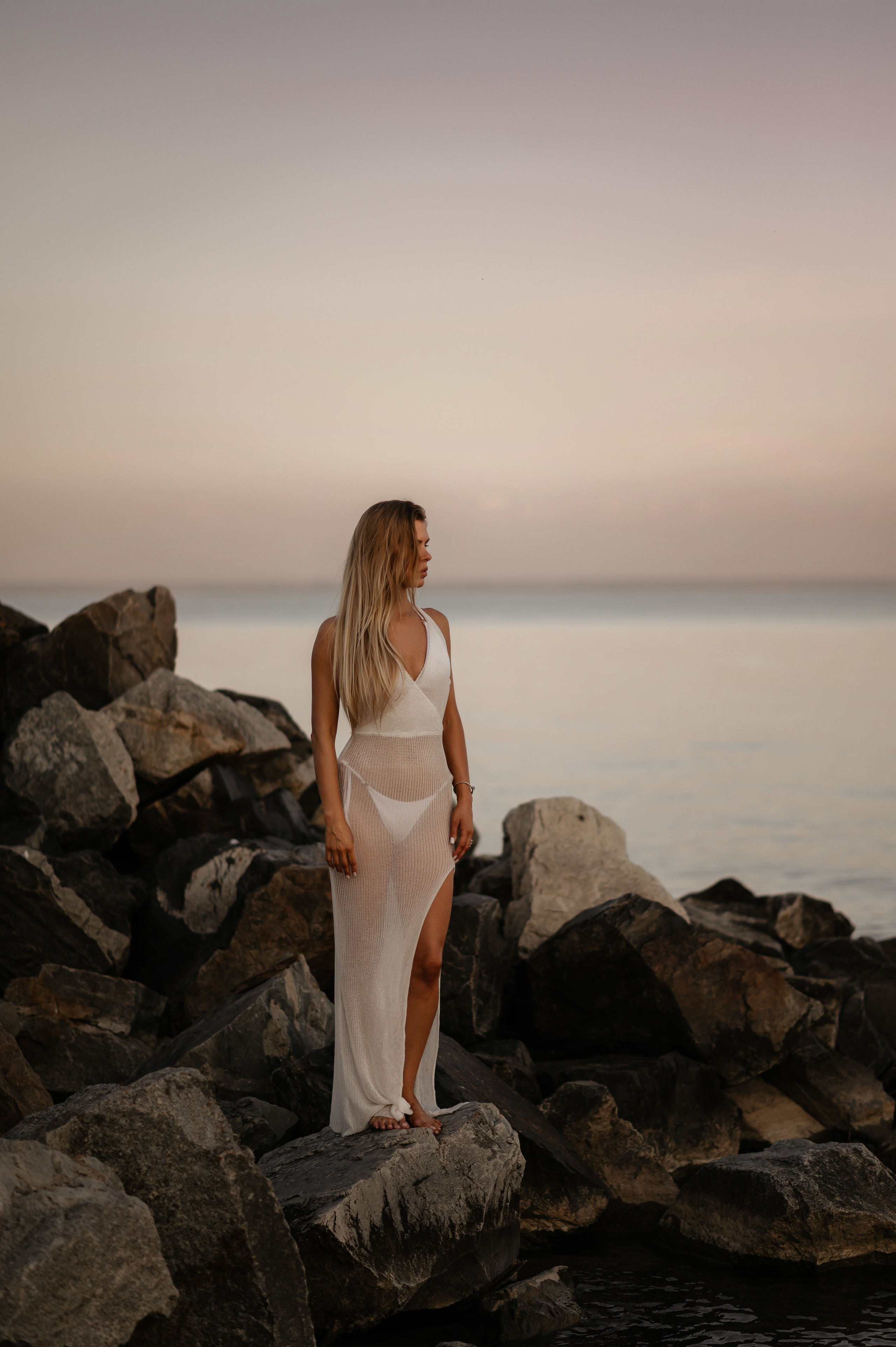 Закат на пляже. Главная