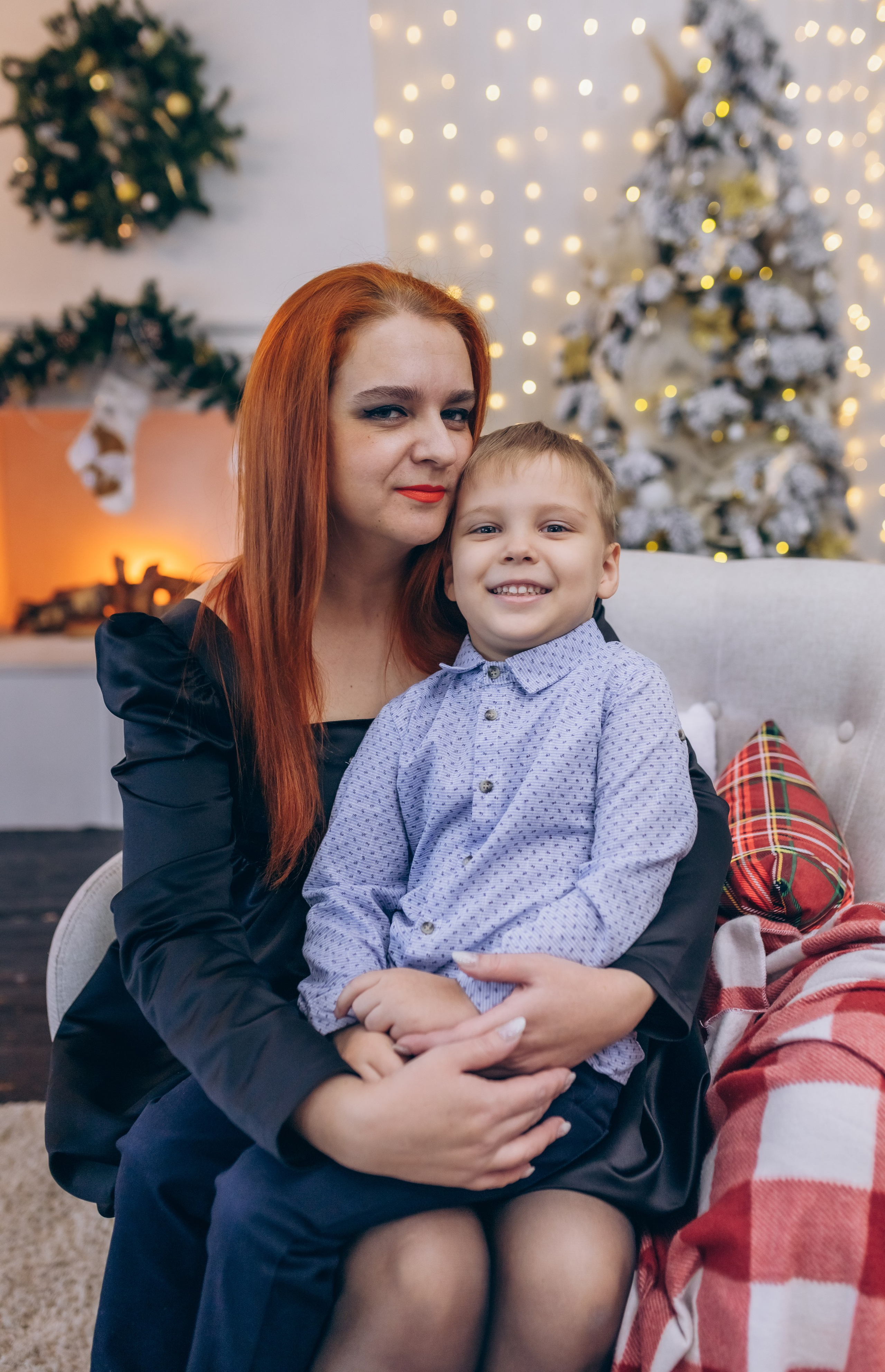 Новогодняя фотосессия для Марии. Семейный и детский фотограф Новокузнецк Евгения Лебеденко