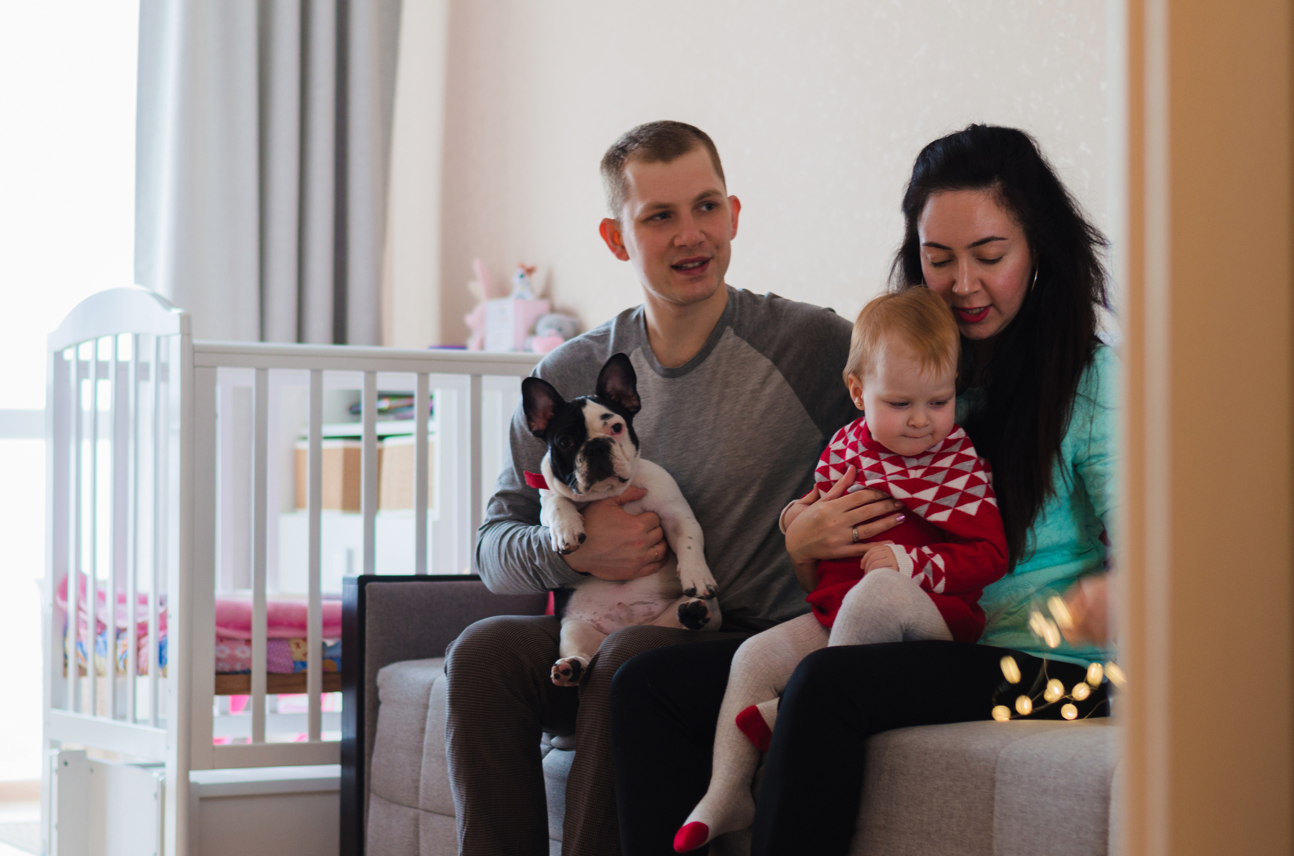 Один день дома из жизни семьи Поярковых. Январь, 2018. Фотограф Ирина Курта