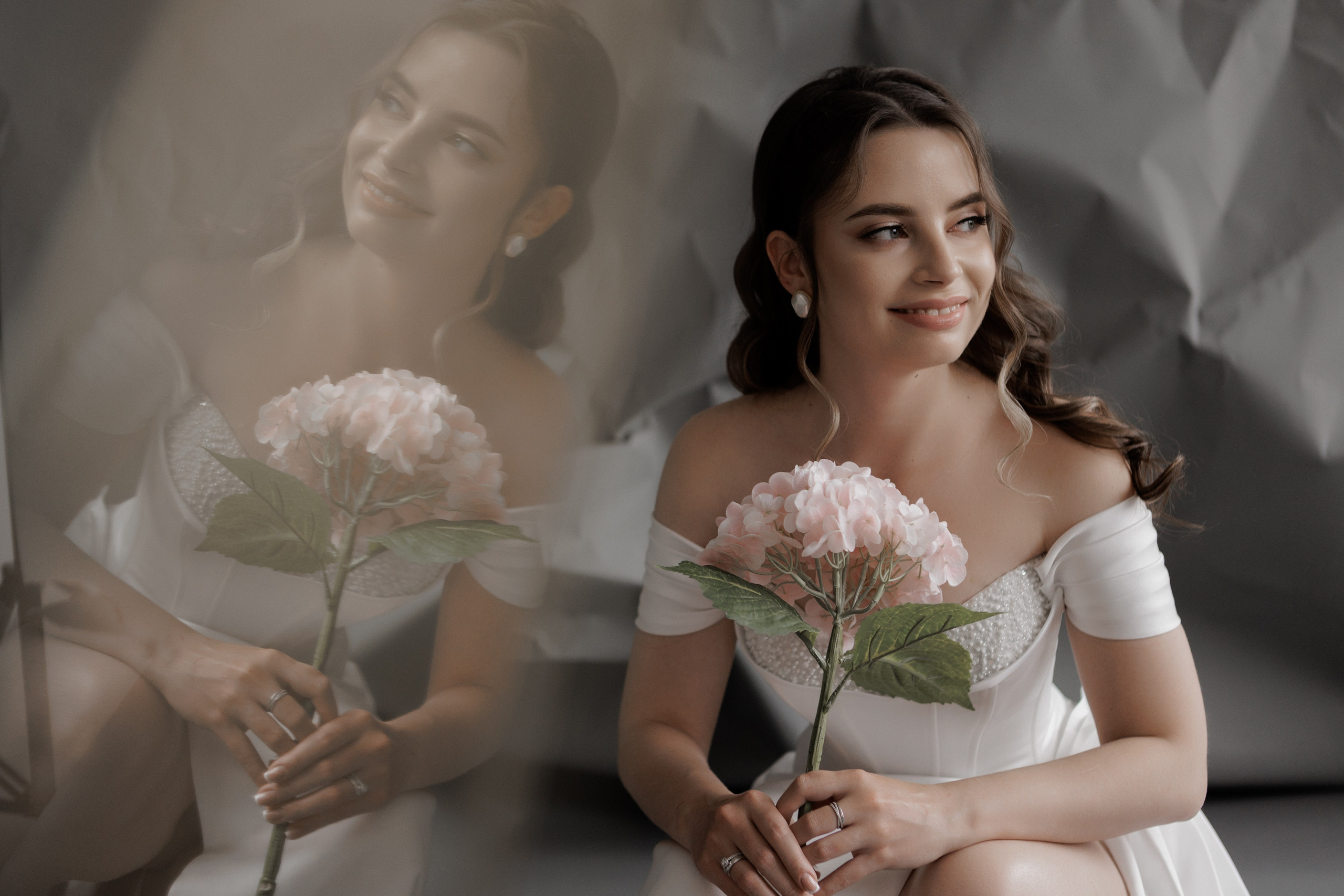 Дарья / Утро невесты / Фотостудия Стекло. Свадебный фотограф Йошкар-Ола Казань