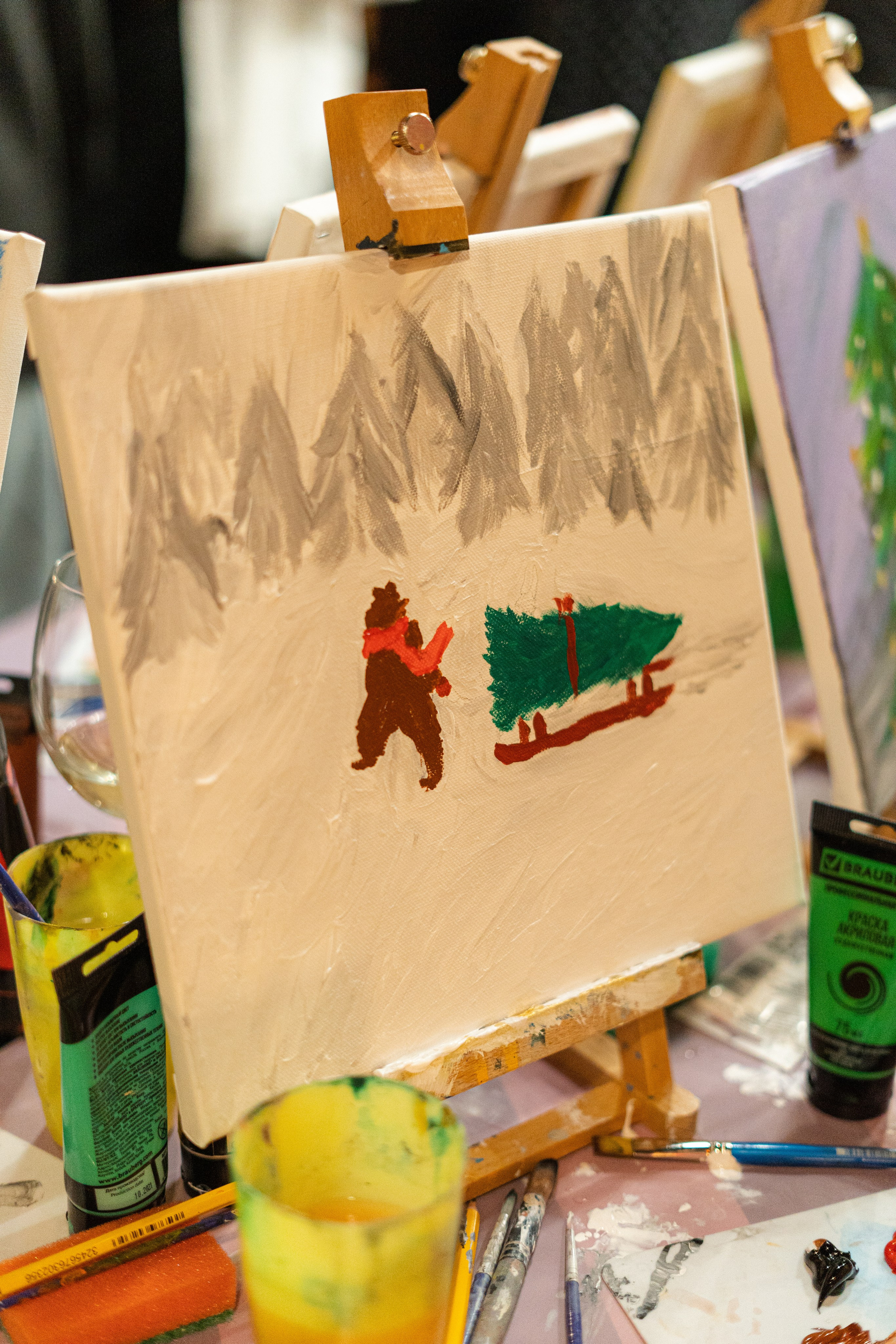 Корпоратив Teach Me Art 2. Портретный фотограф в Москве и Санкт-Петербурге Арина Чех