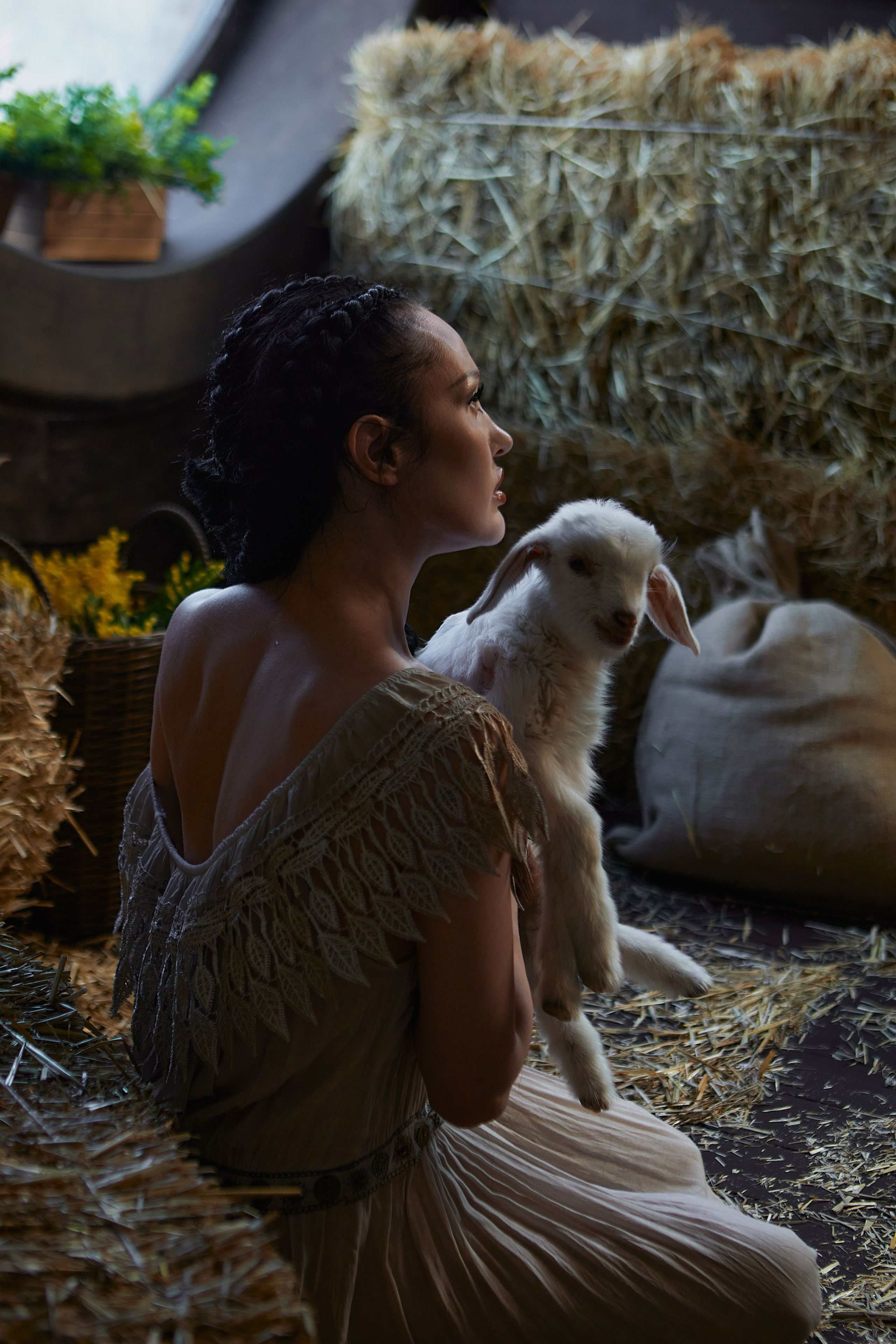 Фотосессия с маленькой козочкой. Семейный и свадебный фотограф в Краснодаре Михеева Светлана