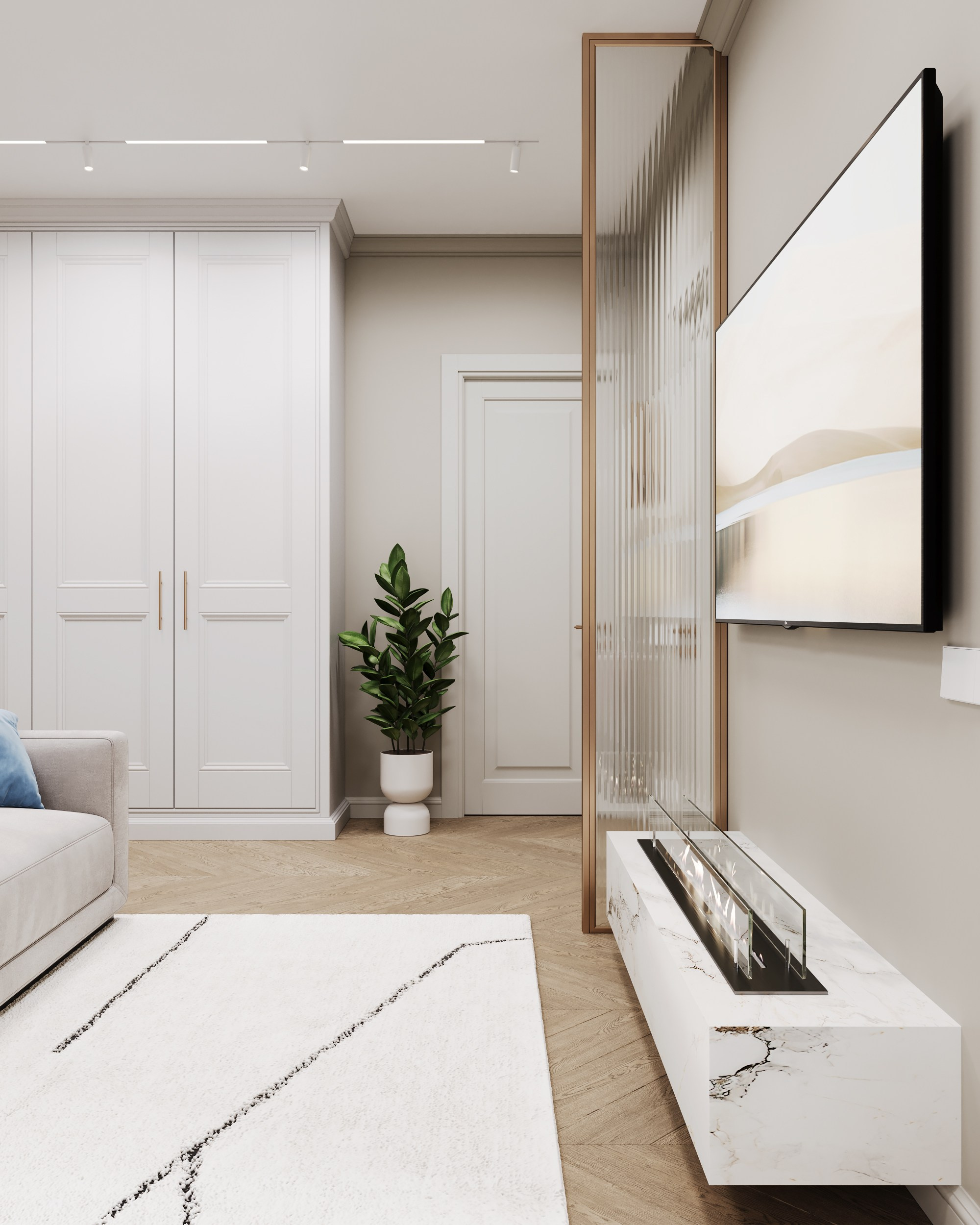 Color Classic. Дизайн интерьера | 3D визуализация | Миланская Марина