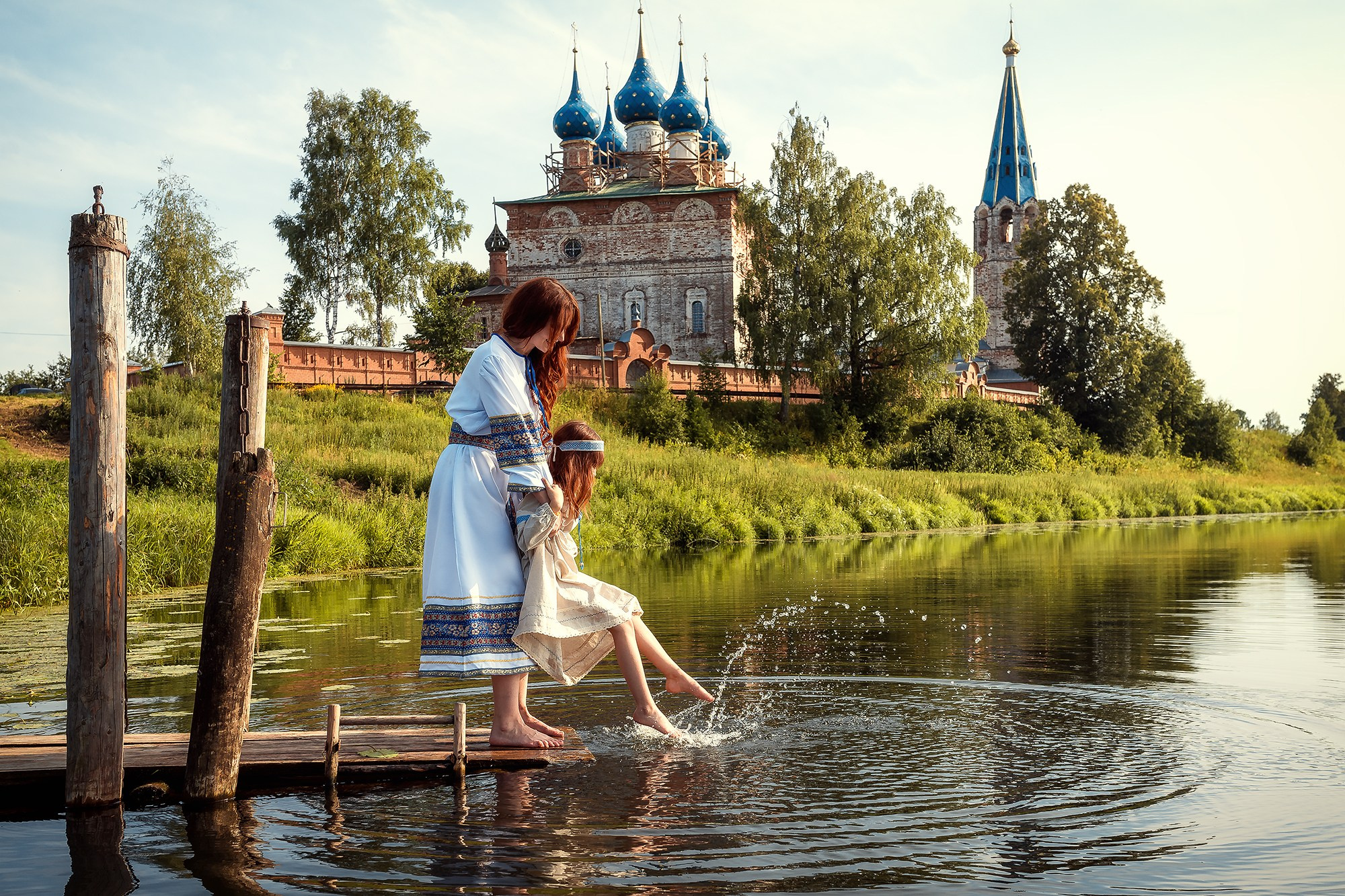 Дунилово- у реки. Женский фотограф Крещение Венчание Москва Брянск