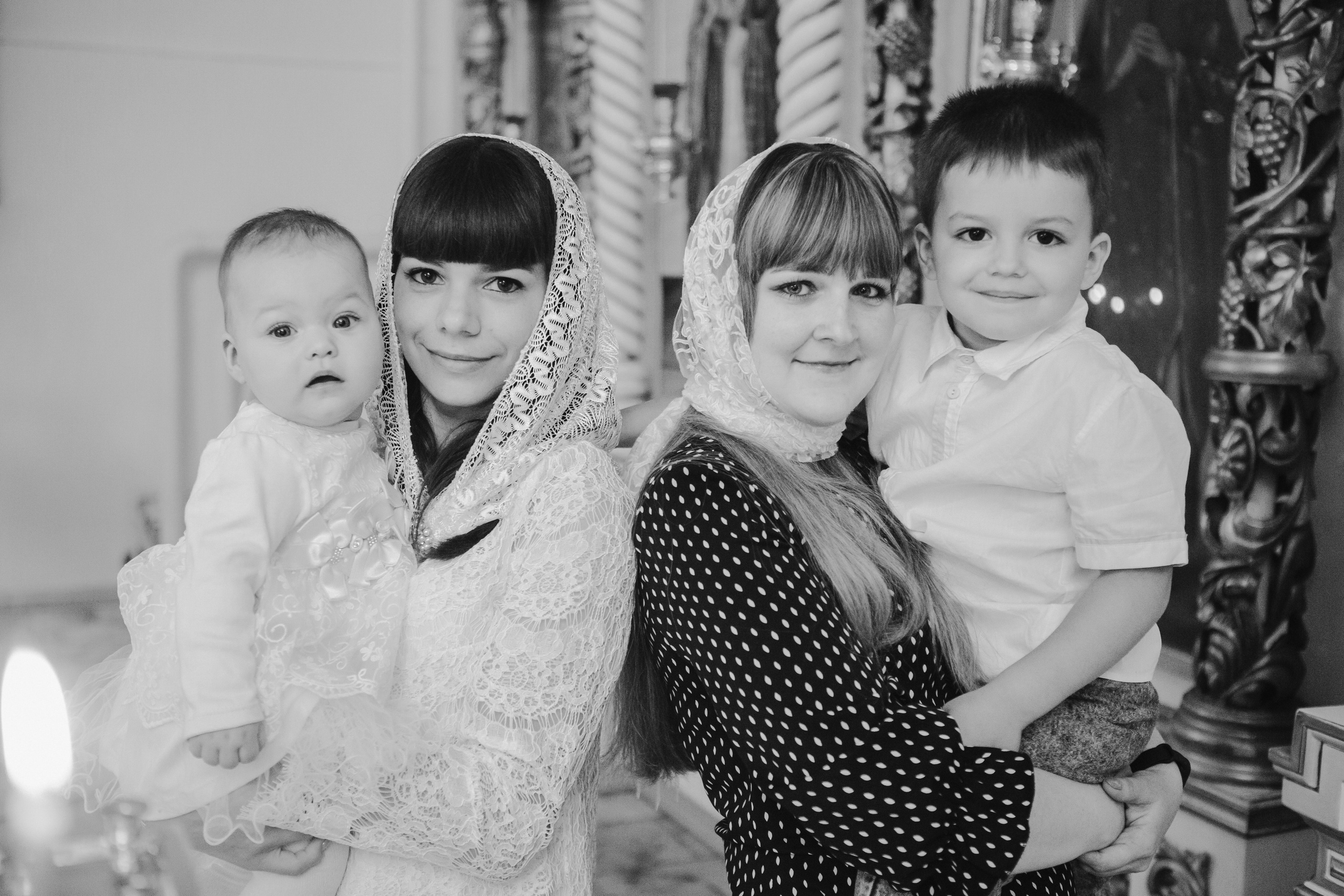 Крещение Карины. Семейный и свадебный фотограф в Воронеже Майя Добровольская