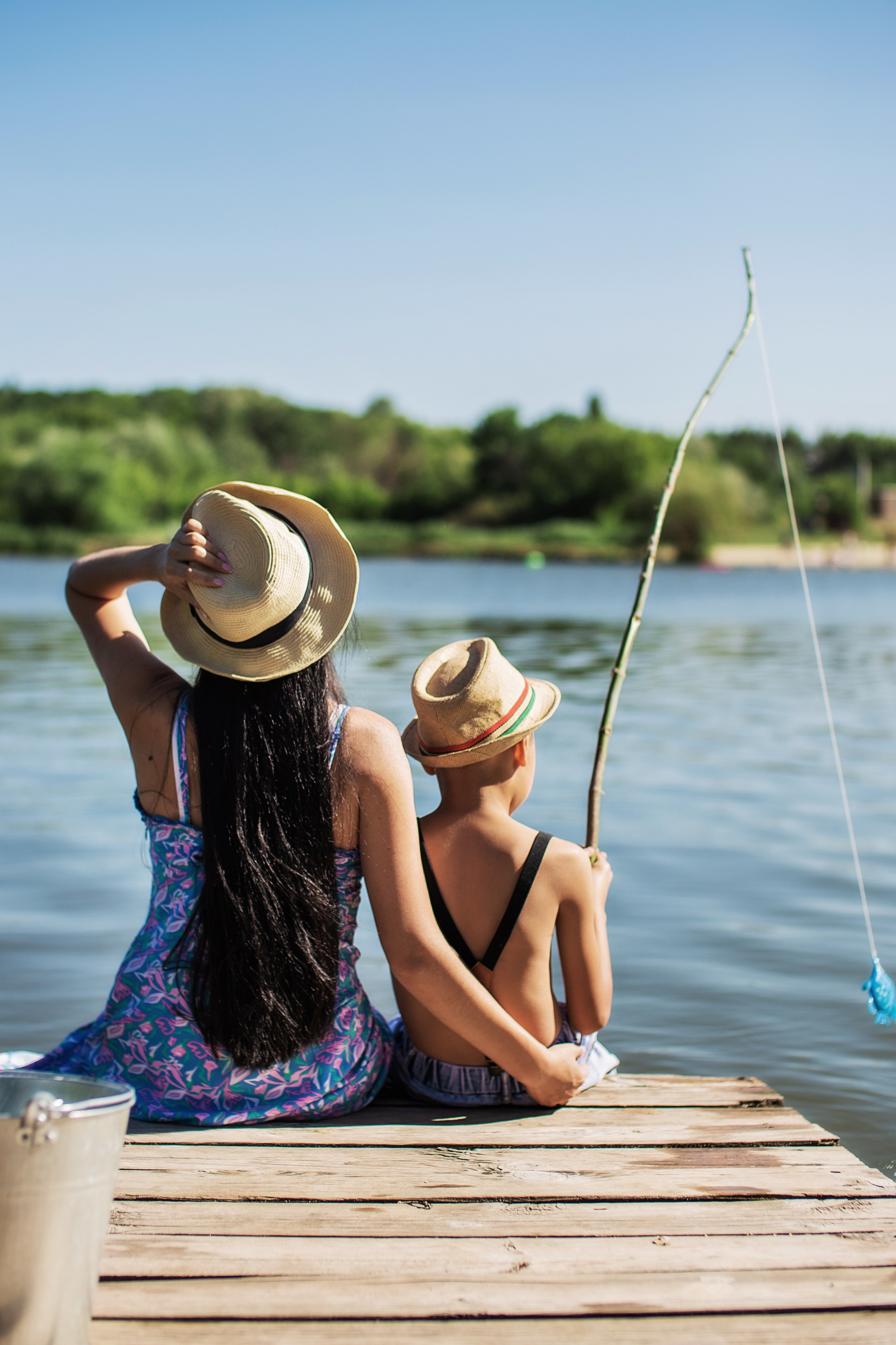 На рыбалке. Семейный фотограф в Саратове