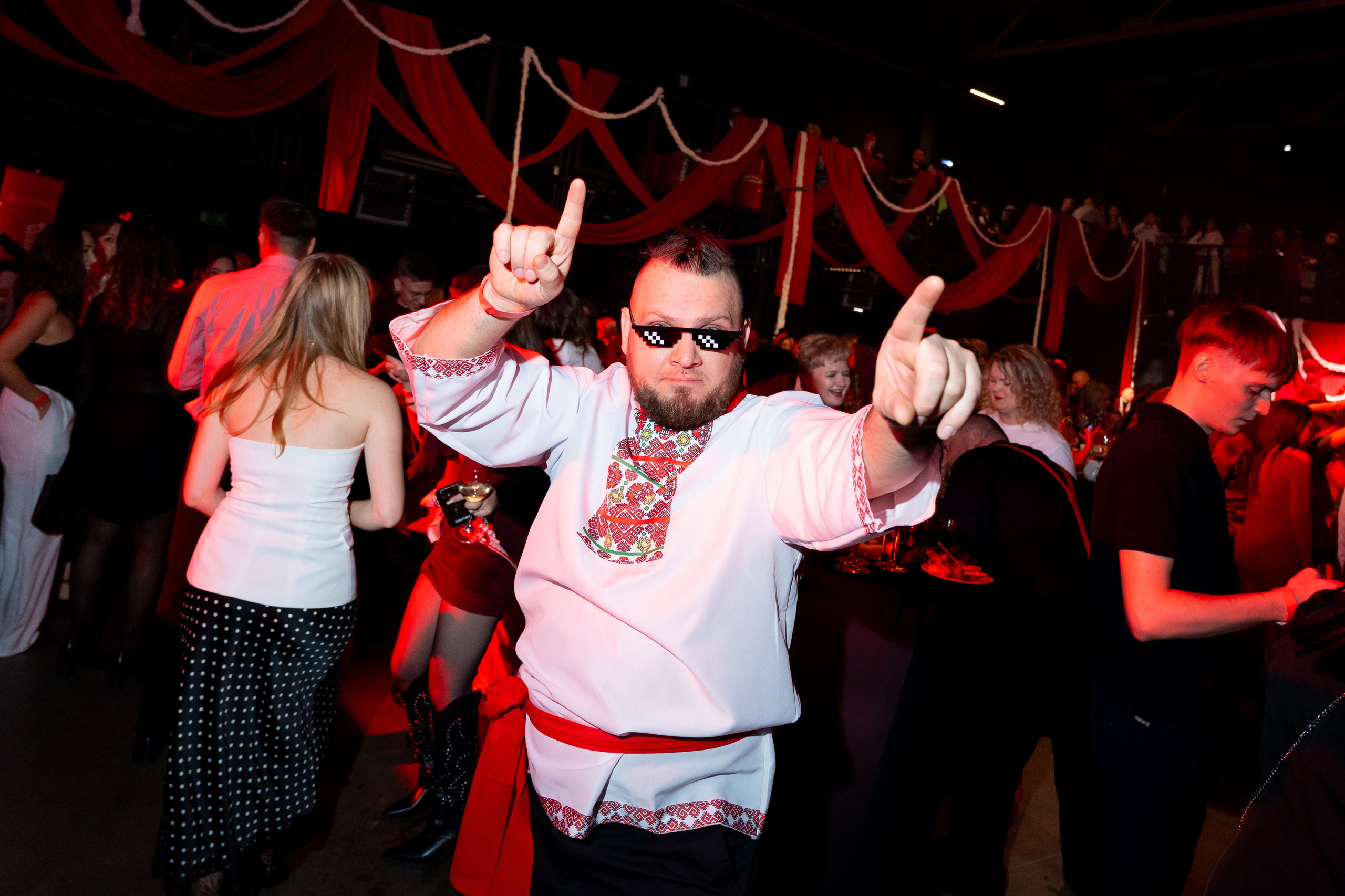 Новогодний корпоратив Совкомбанк 2025. Фотограф в Екатеринбурге Юрий Кутаев