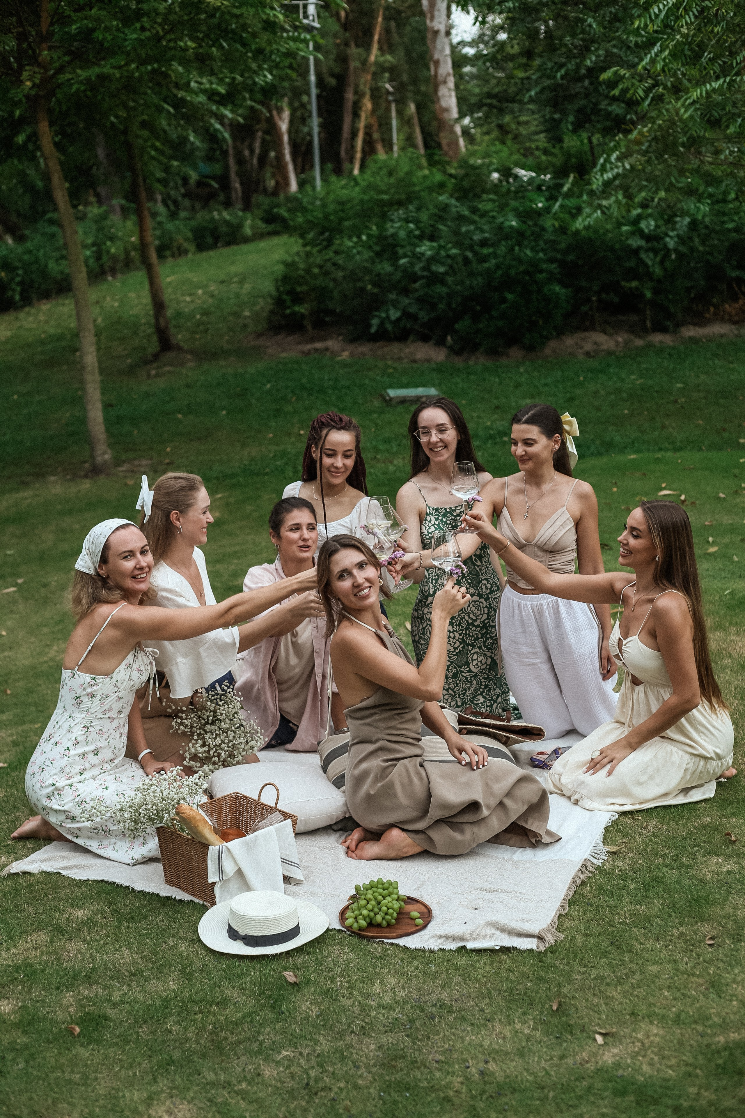 Винный Девичник в стиле Прованс. Фотограф и видеограф Анна Домашенко