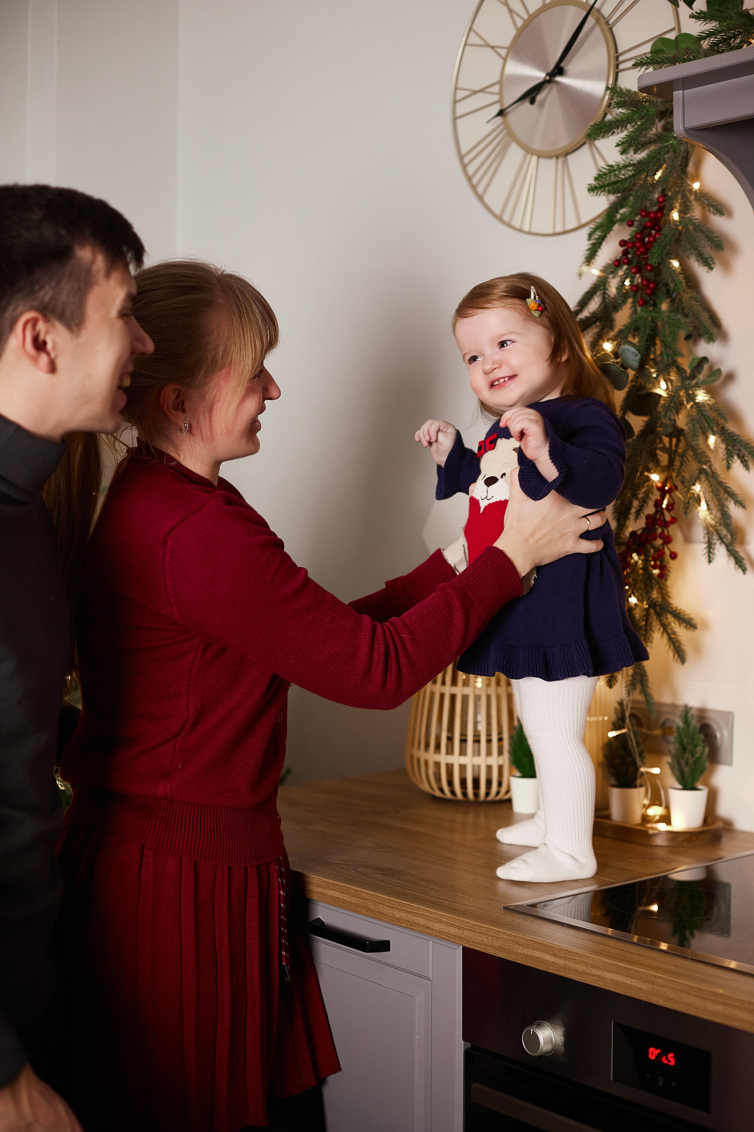 Новогодняя семейная история. Виктория Ларина — Портретный профессиональный фотограф в Иркутске