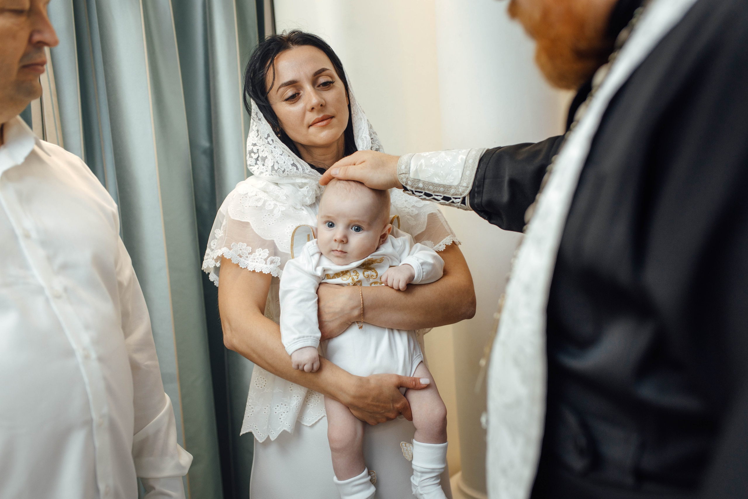 Крещение Михаила, храм Святой Троицы, июнь 2025