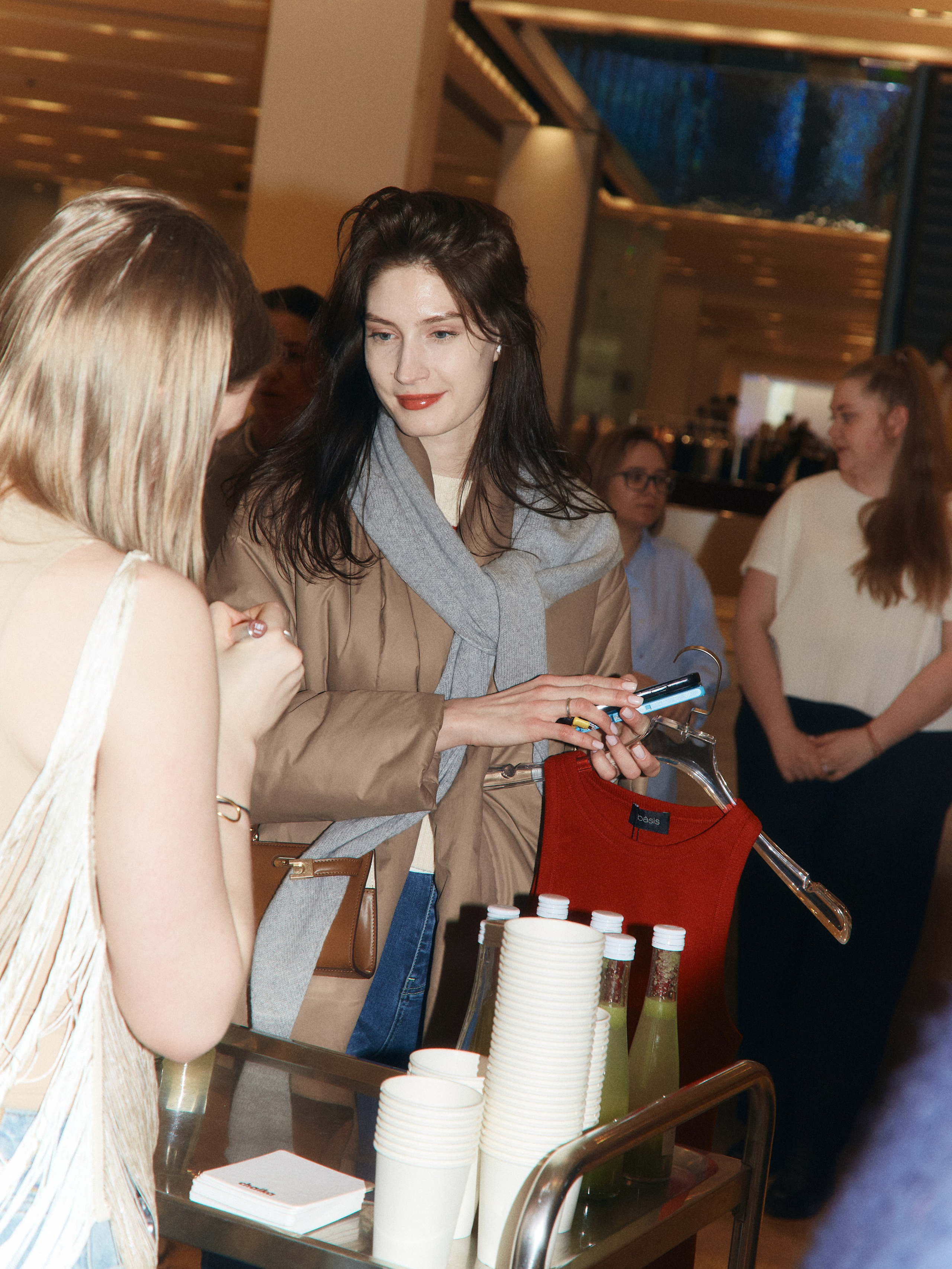 CHAIKA store opening in Tsvetnoy. Photographer Daria Ilkevich