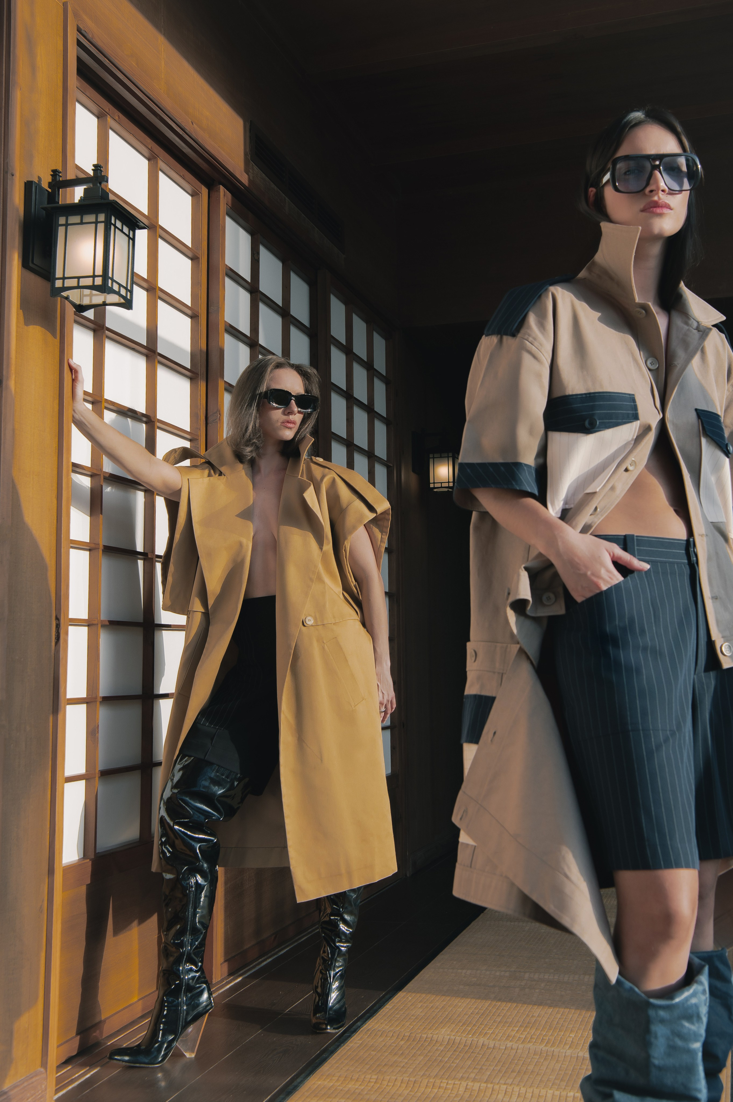 Campaign for Maison Pluie. Elizaveta Filchenko. Fashion-photographer and director