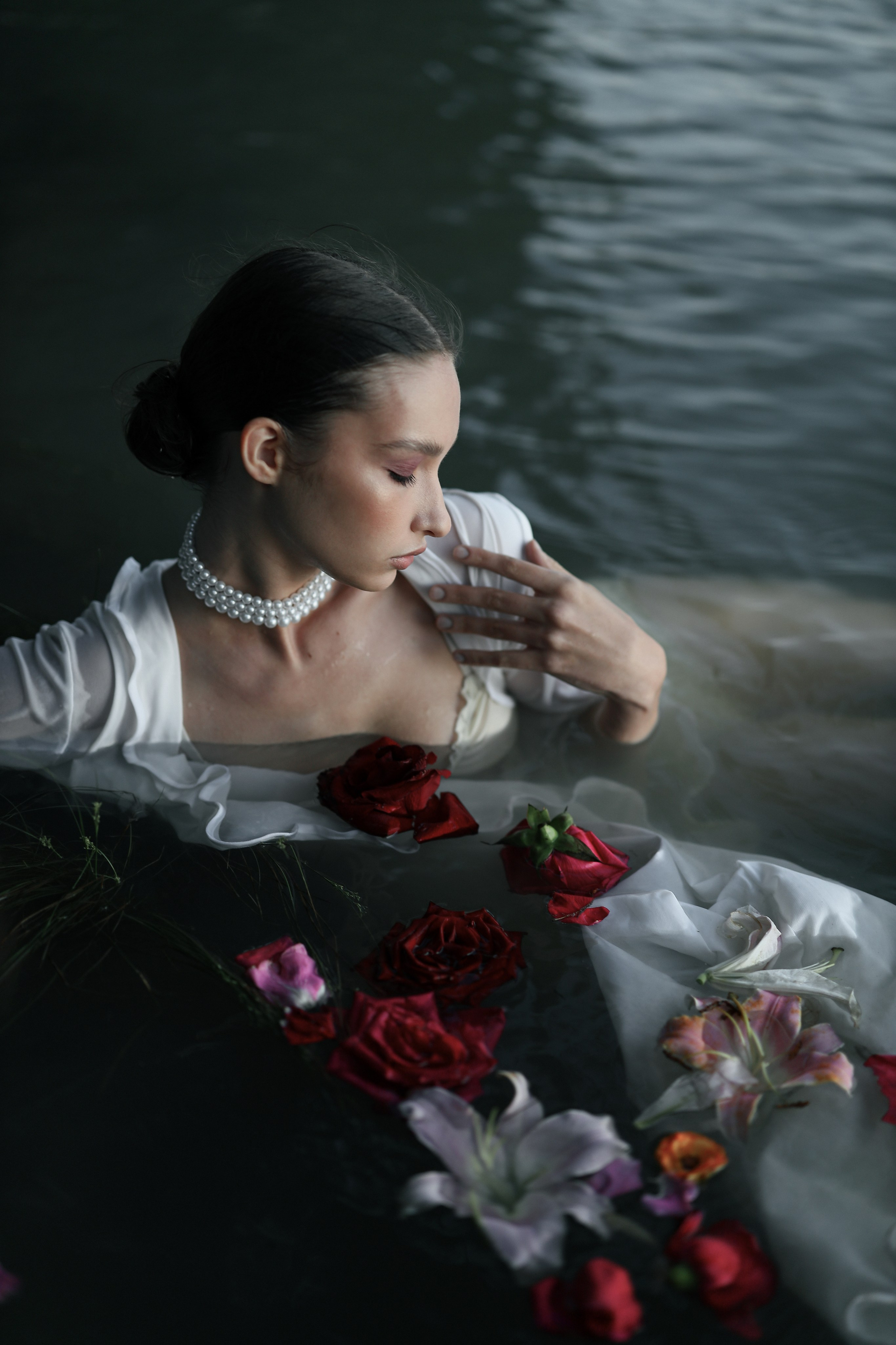 Фотосессия в воде для Натали. Свадебный и семейный фотограф в Абхазии Жанна Соснина