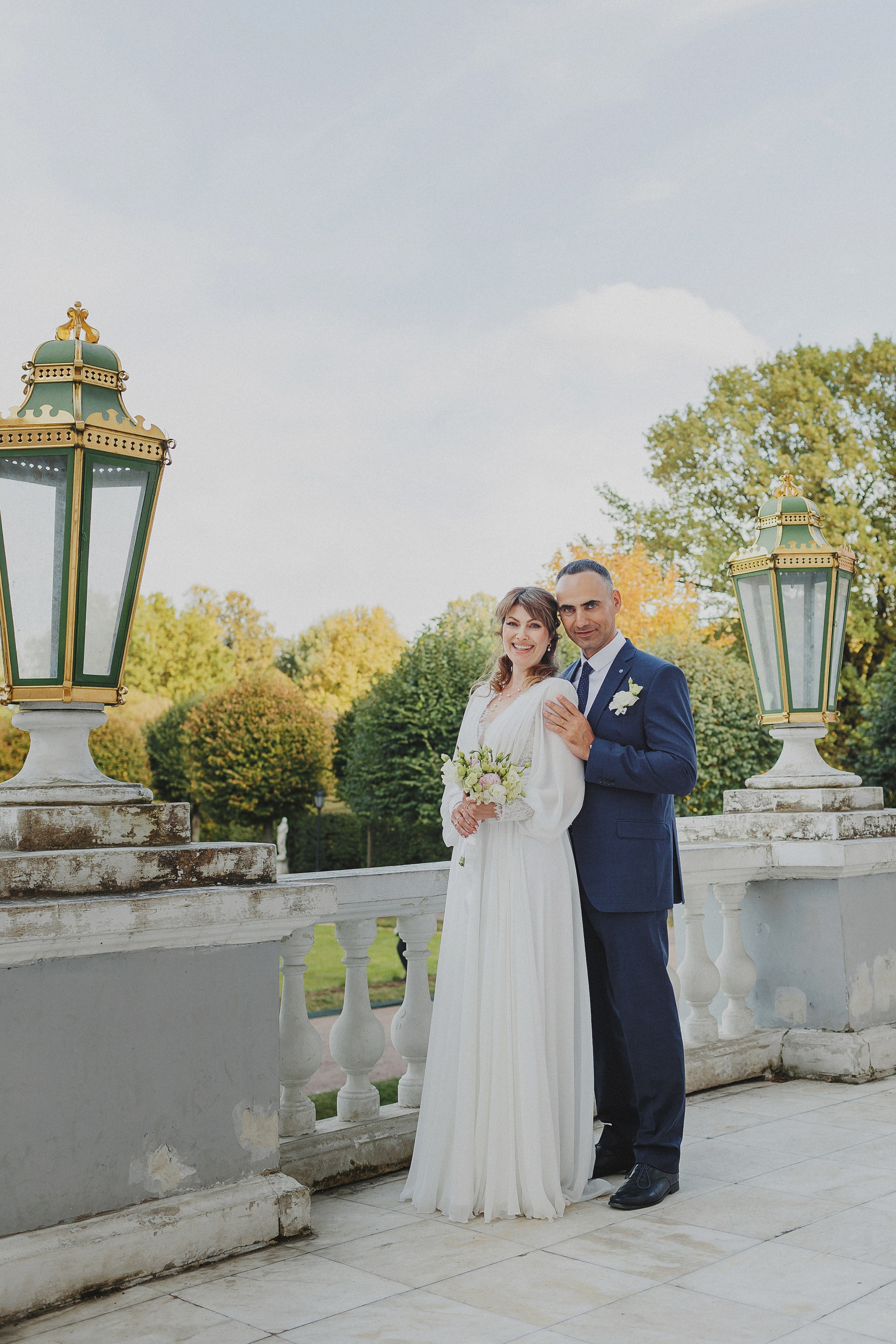 Свадебная фотосессия в Кусково. Фотограф в Москве и Люберцах Анна Ушакова