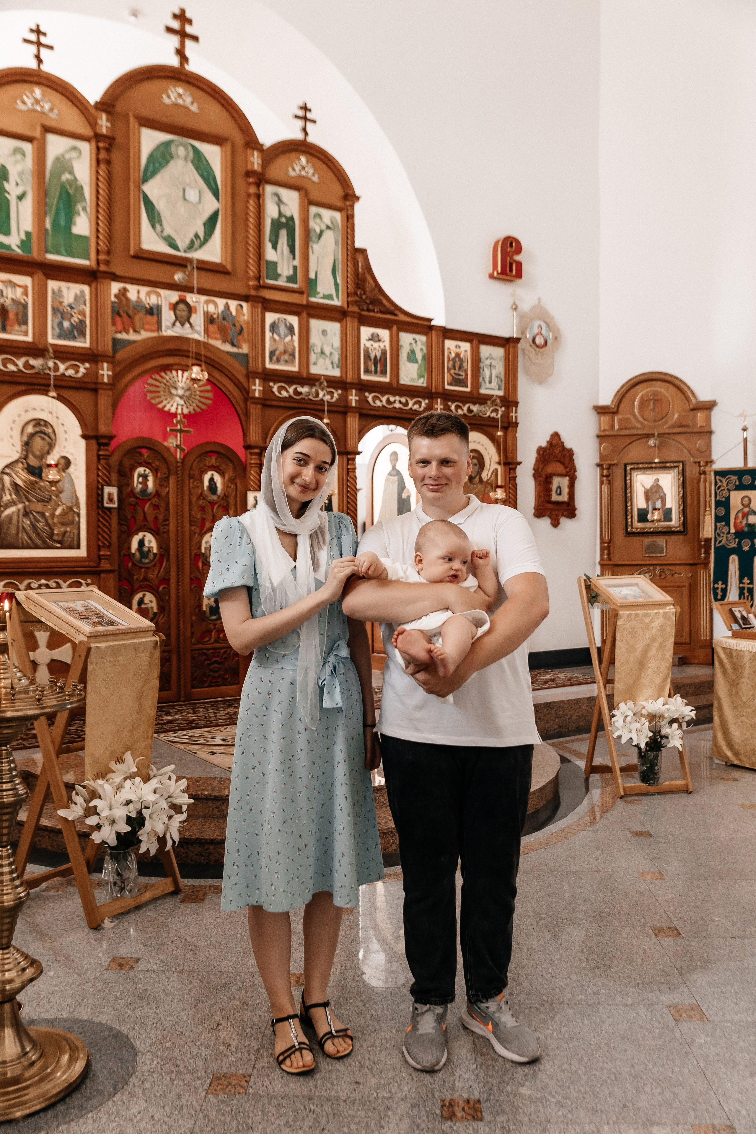 Крещение Роберта. Семейный фотограф Минск Усова Ольга