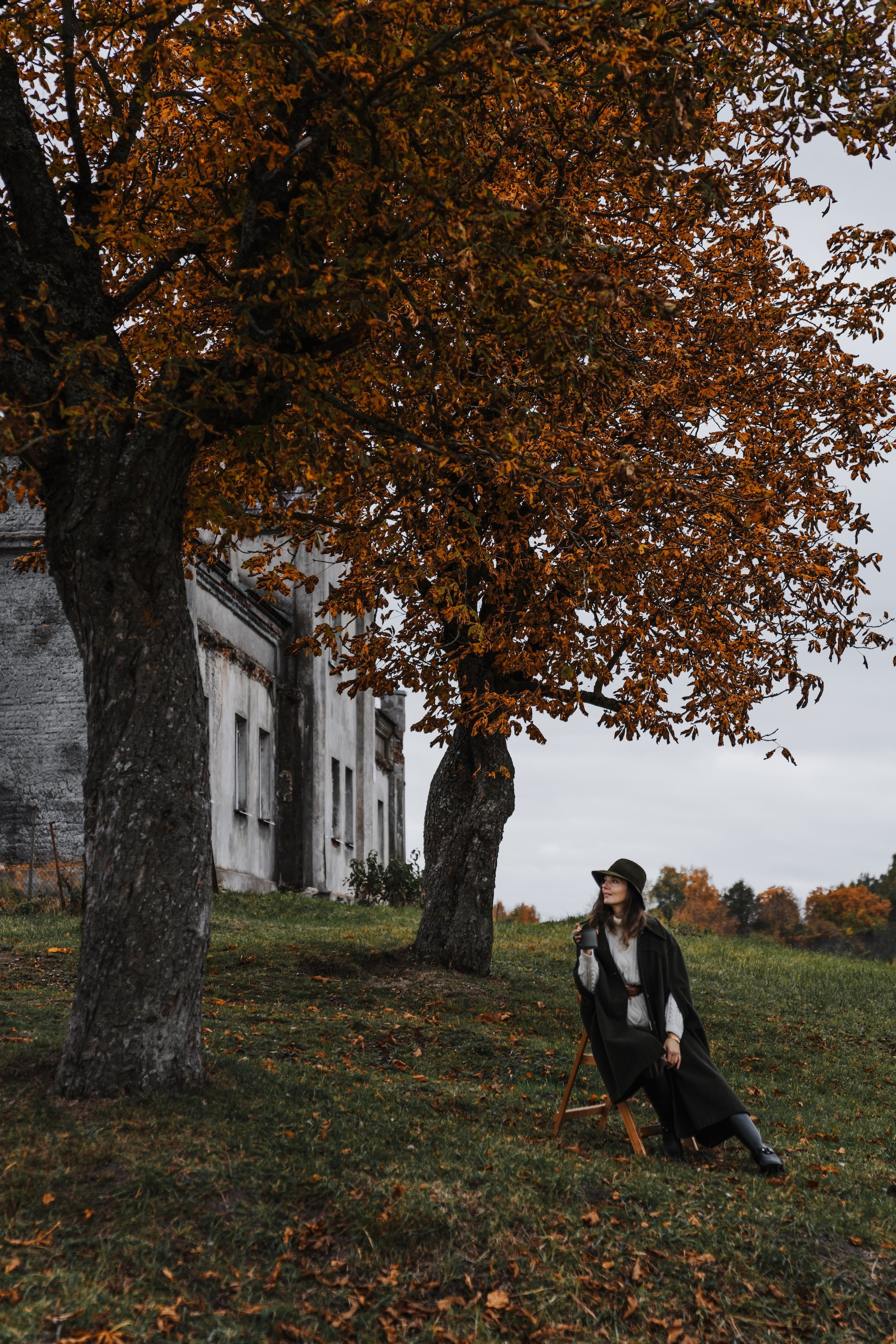 Юля. Осень, в британском стиле, Минск. Olga Modjaro