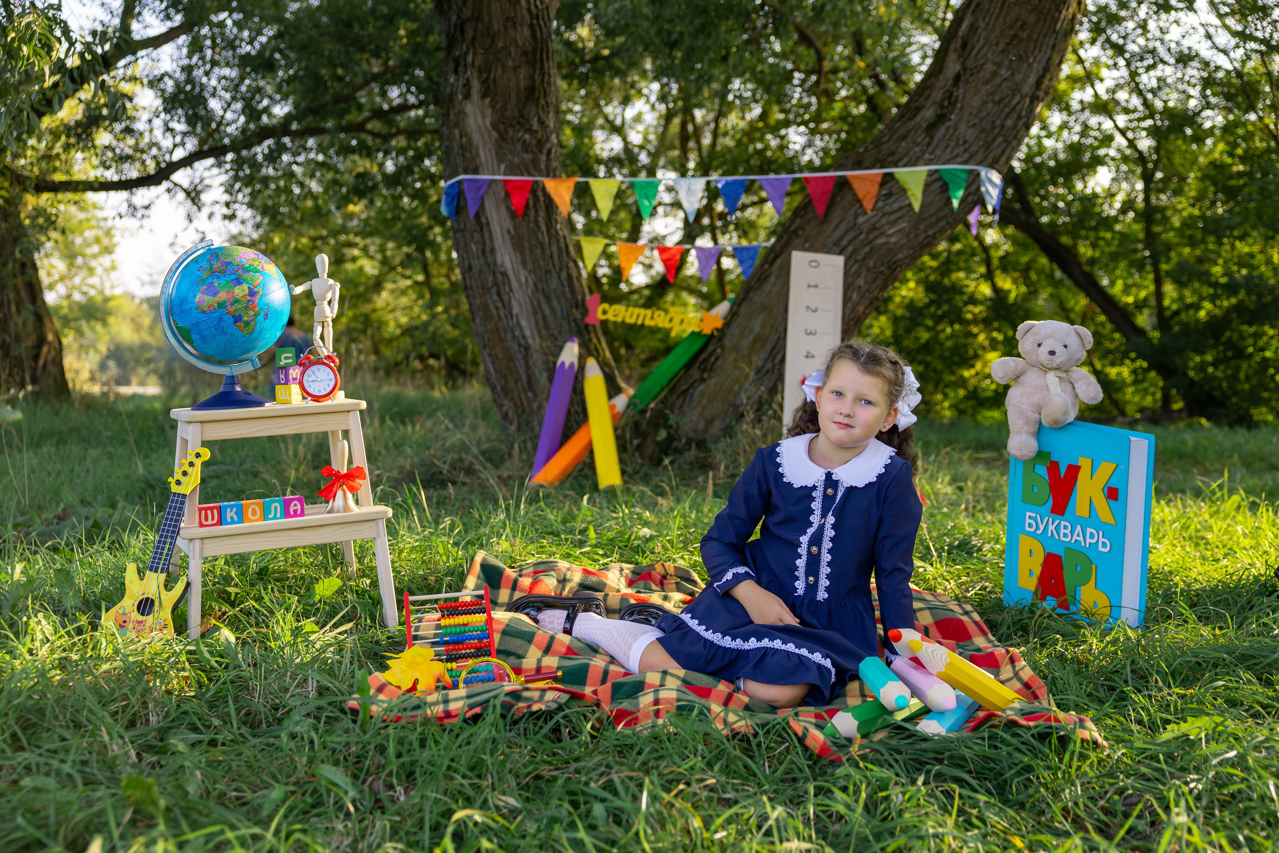 Три сестры (1, 3 и 6 классы). Фотограф в Серпухове Наталья Руденко