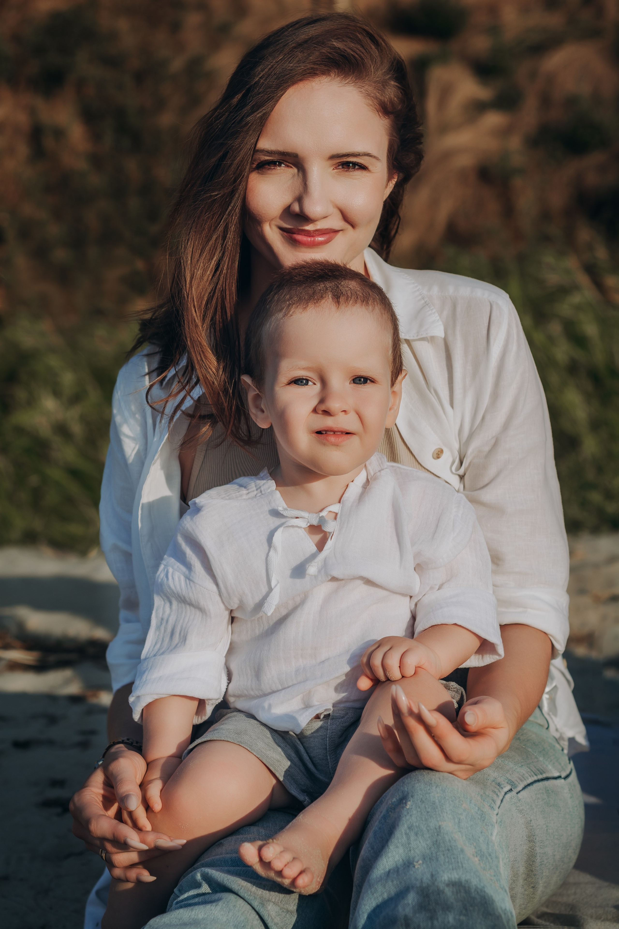 Фотосессия прогулки у моря. Семейный и детский фотограф Кущ Наташа