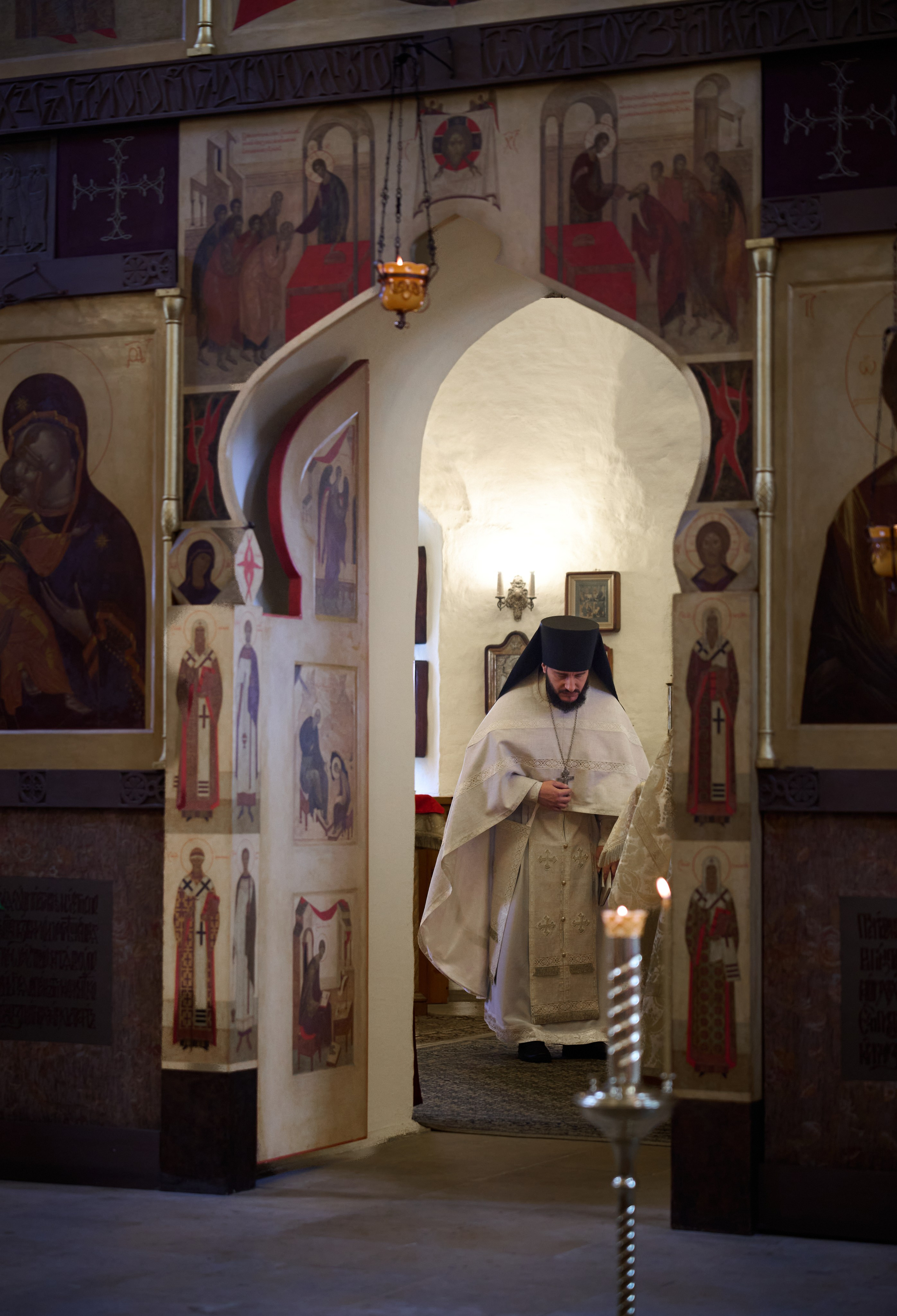 Литургия на китайском языке. Фотограф в Москве