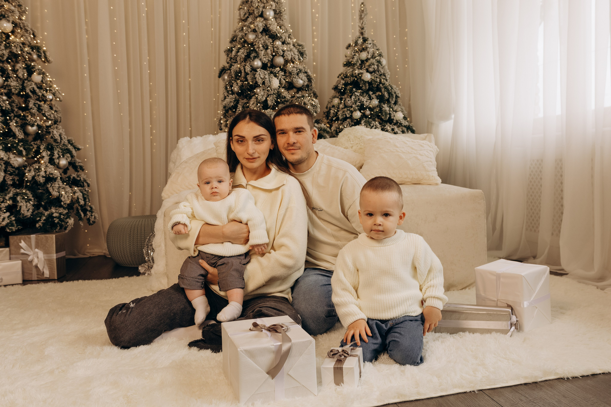 Семейный Новый год. Фотограф в Москве и Домодедово Кристина Лоскутова