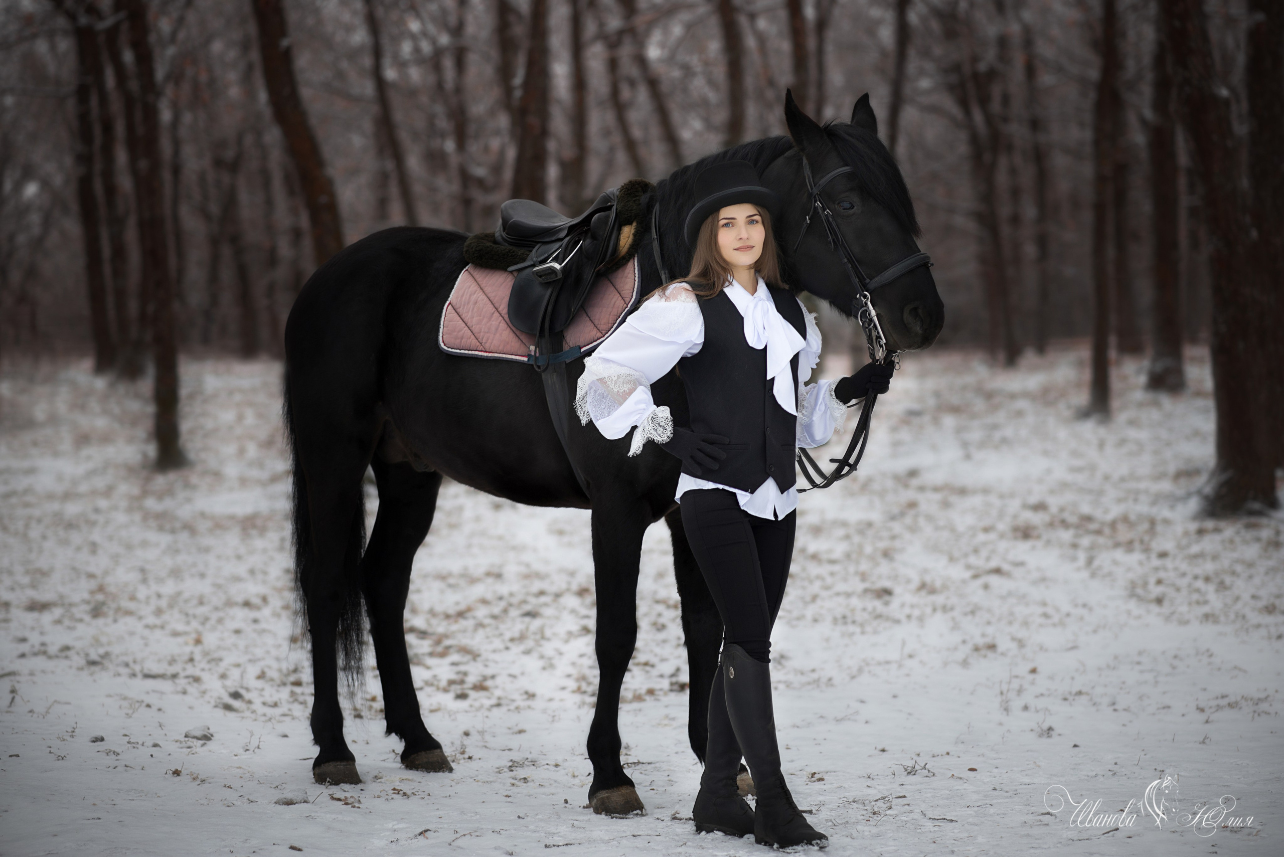 Натали и Пират. Конный фотограф в Саратове Юлия Иванова