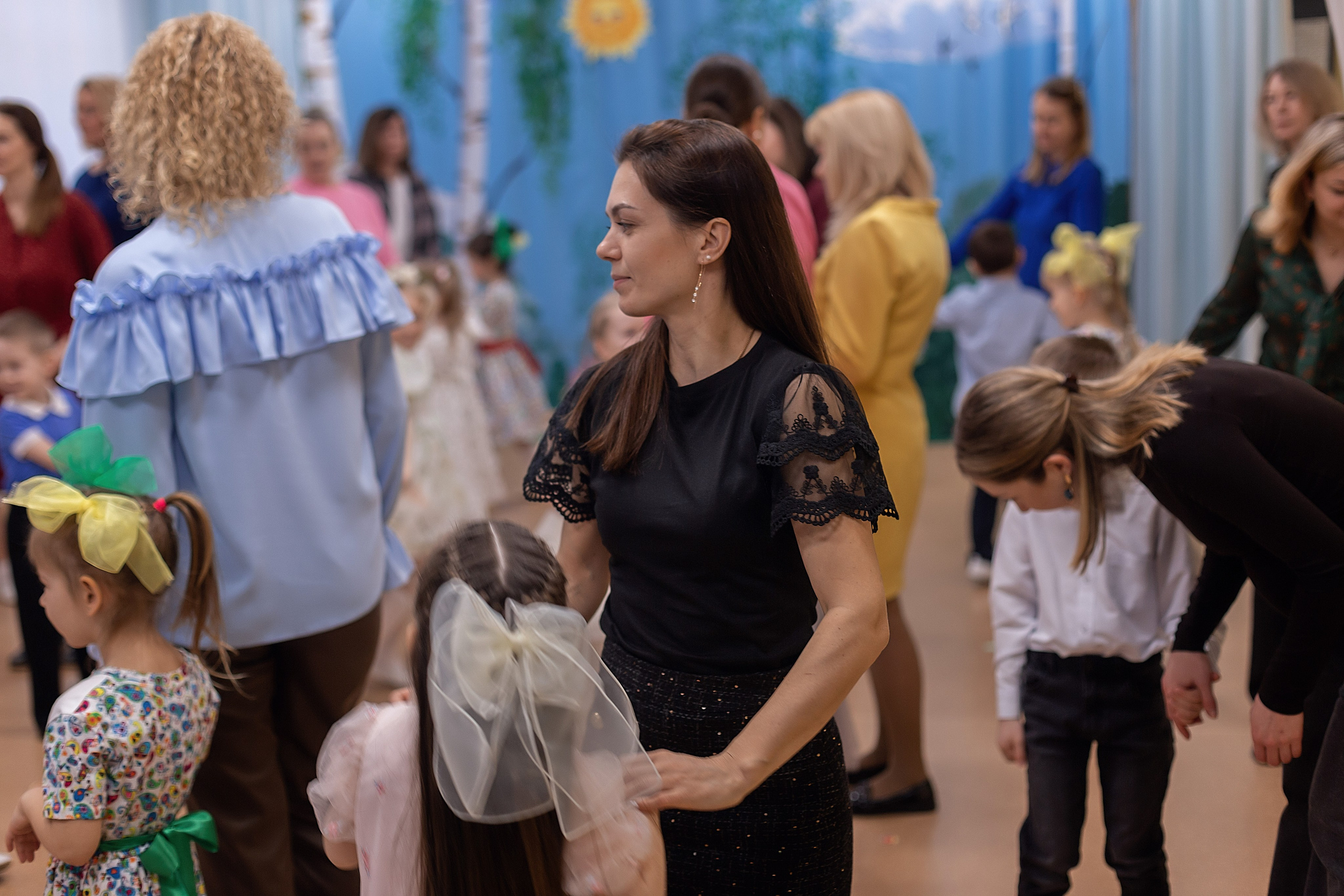 Весенний утренник_старшая группа_2025. Семейный фотограф в Санкт-Петербурге