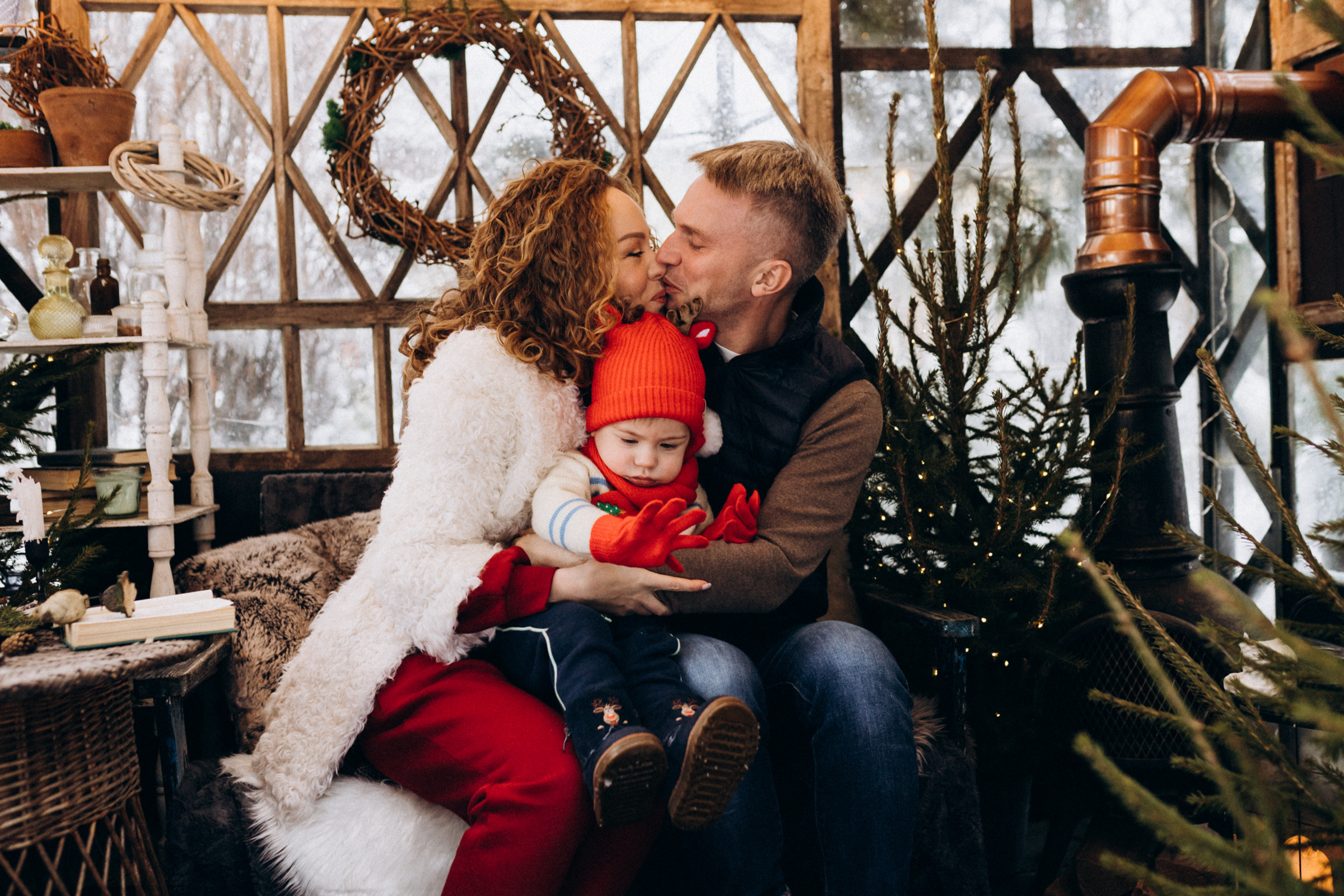Новогодняя история. Семейный фотограф Юлия Роберт. Москва