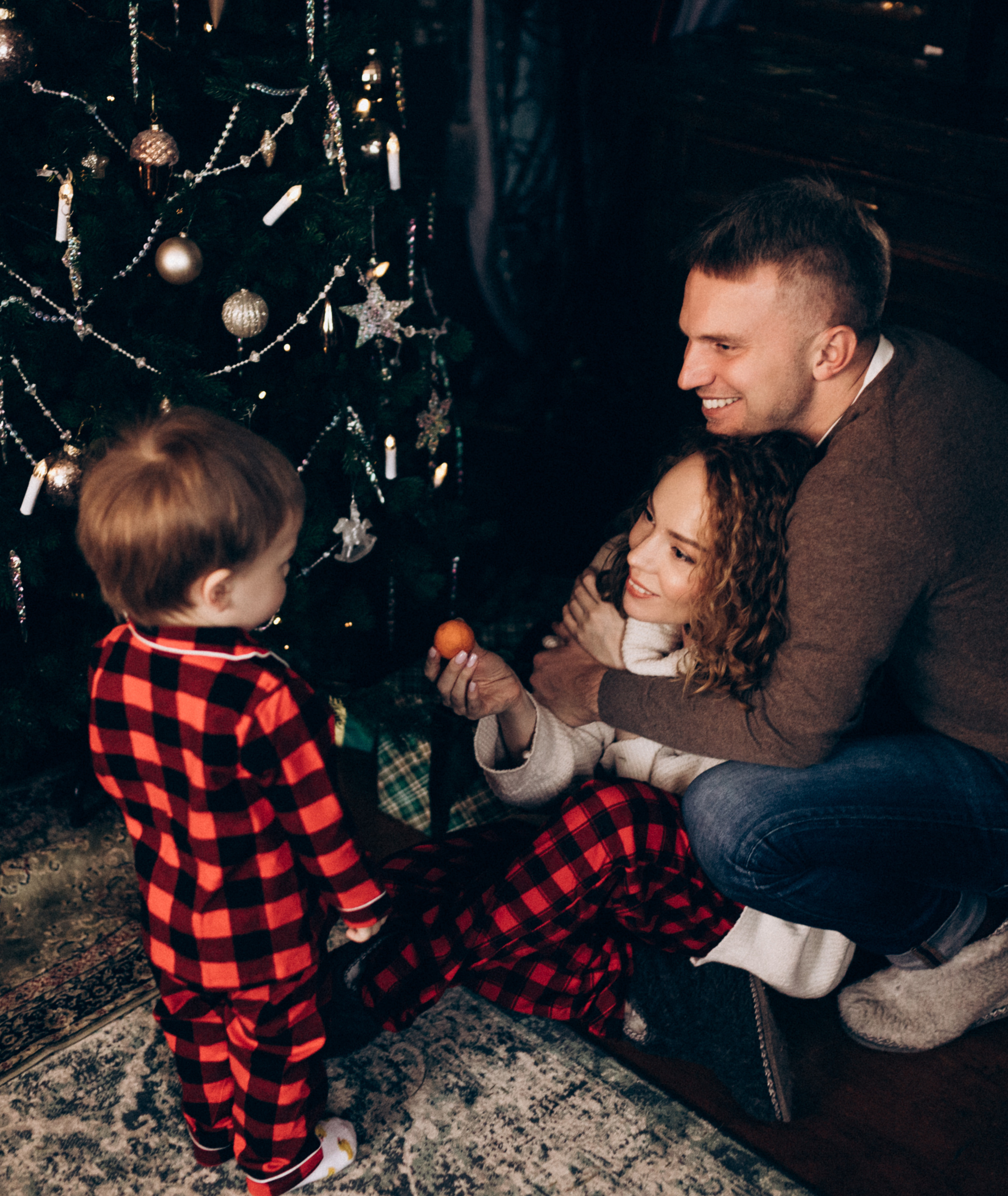 Новогодняя история. Семейный фотограф Юлия Роберт. Москва