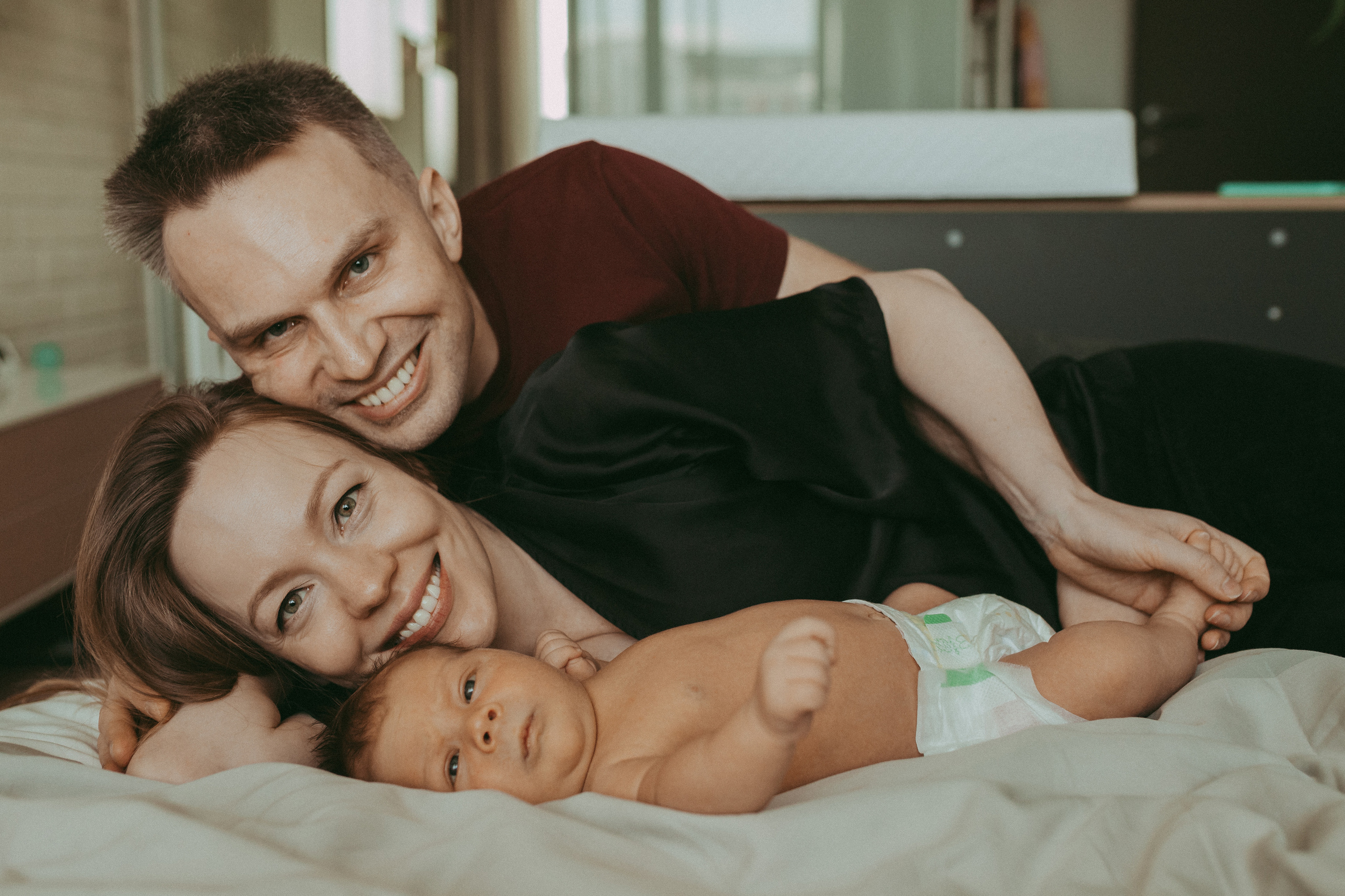 Ньюборн. Семейный фотограф Юлия Роберт. Москва