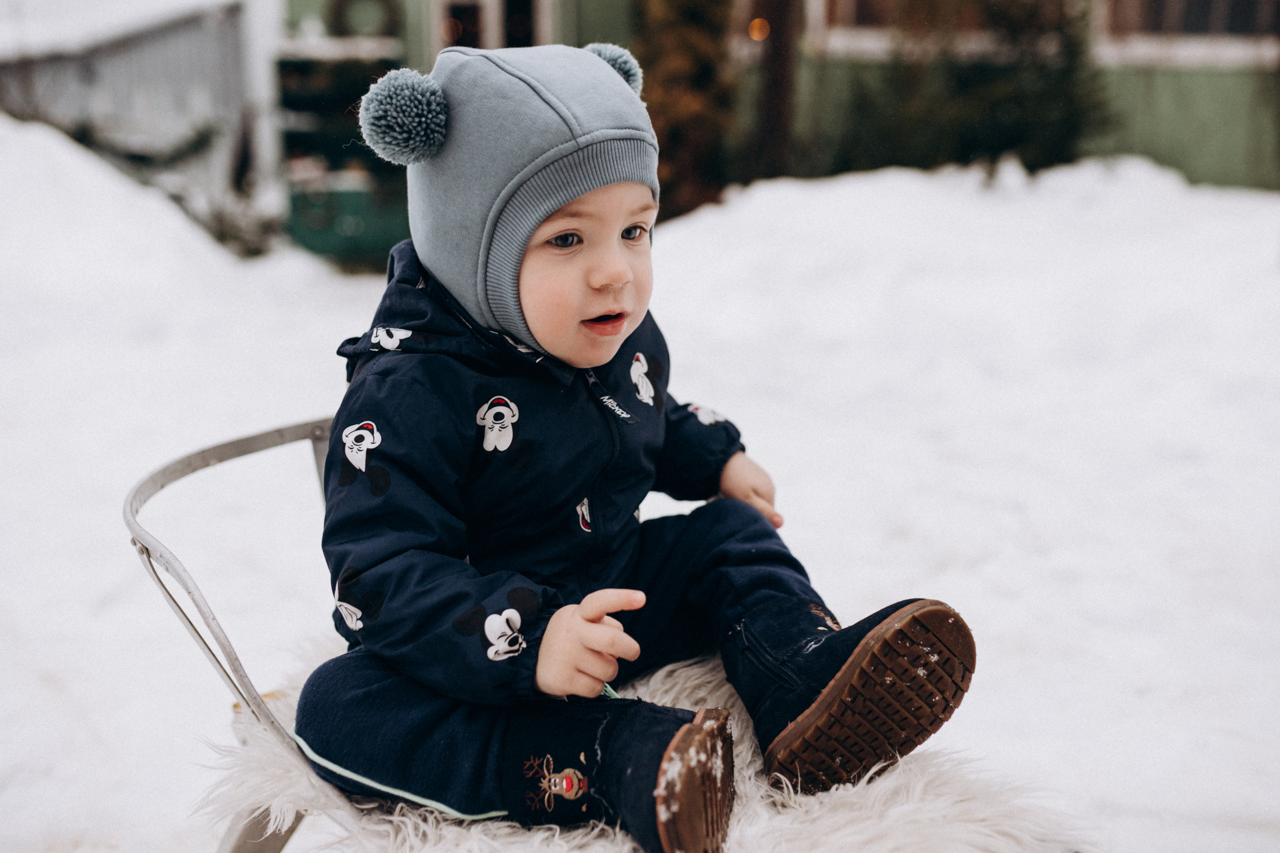 Новогодняя история. Семейный фотограф Юлия Роберт. Москва