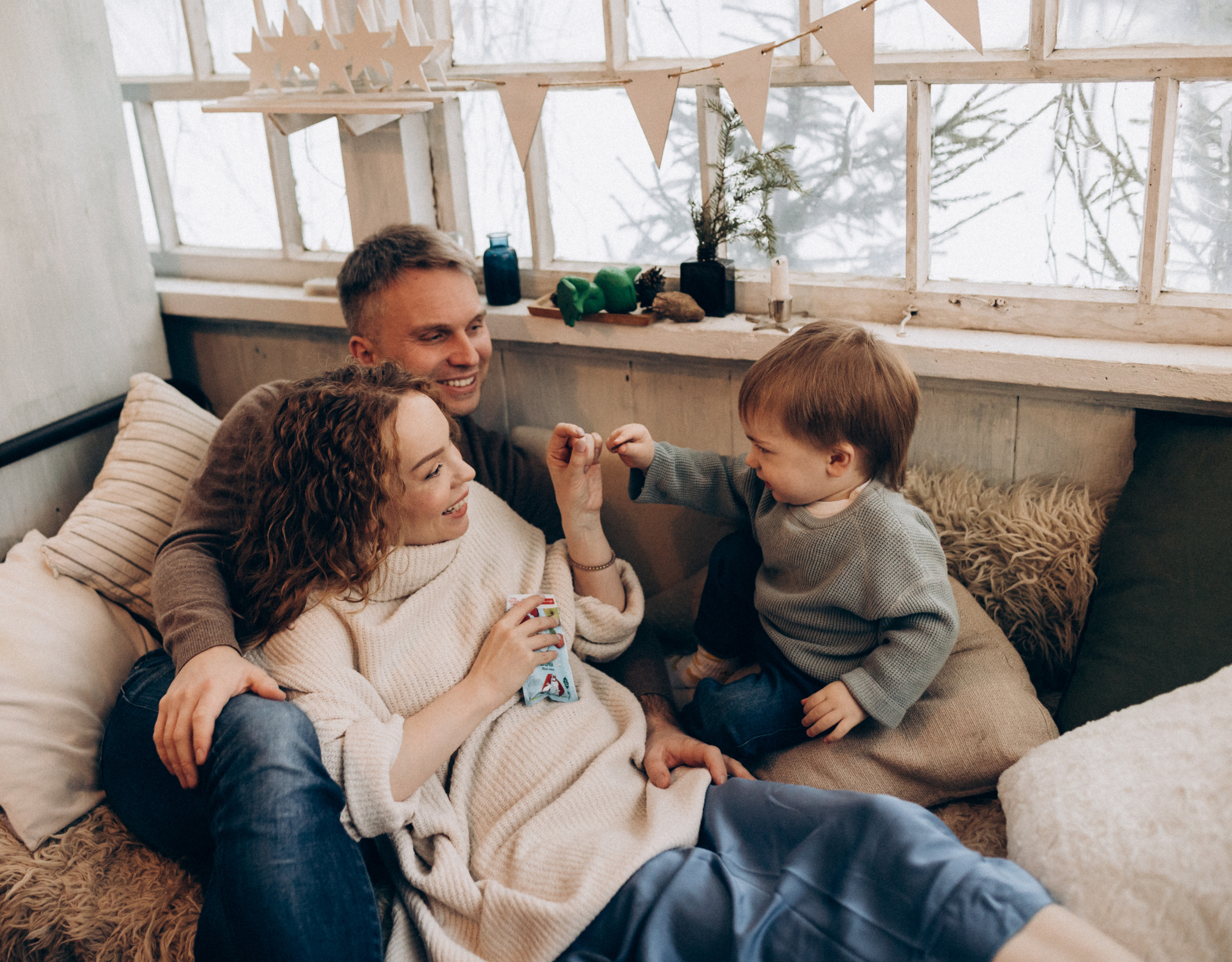 Новогодняя история. Семейный фотограф Юлия Роберт. Москва