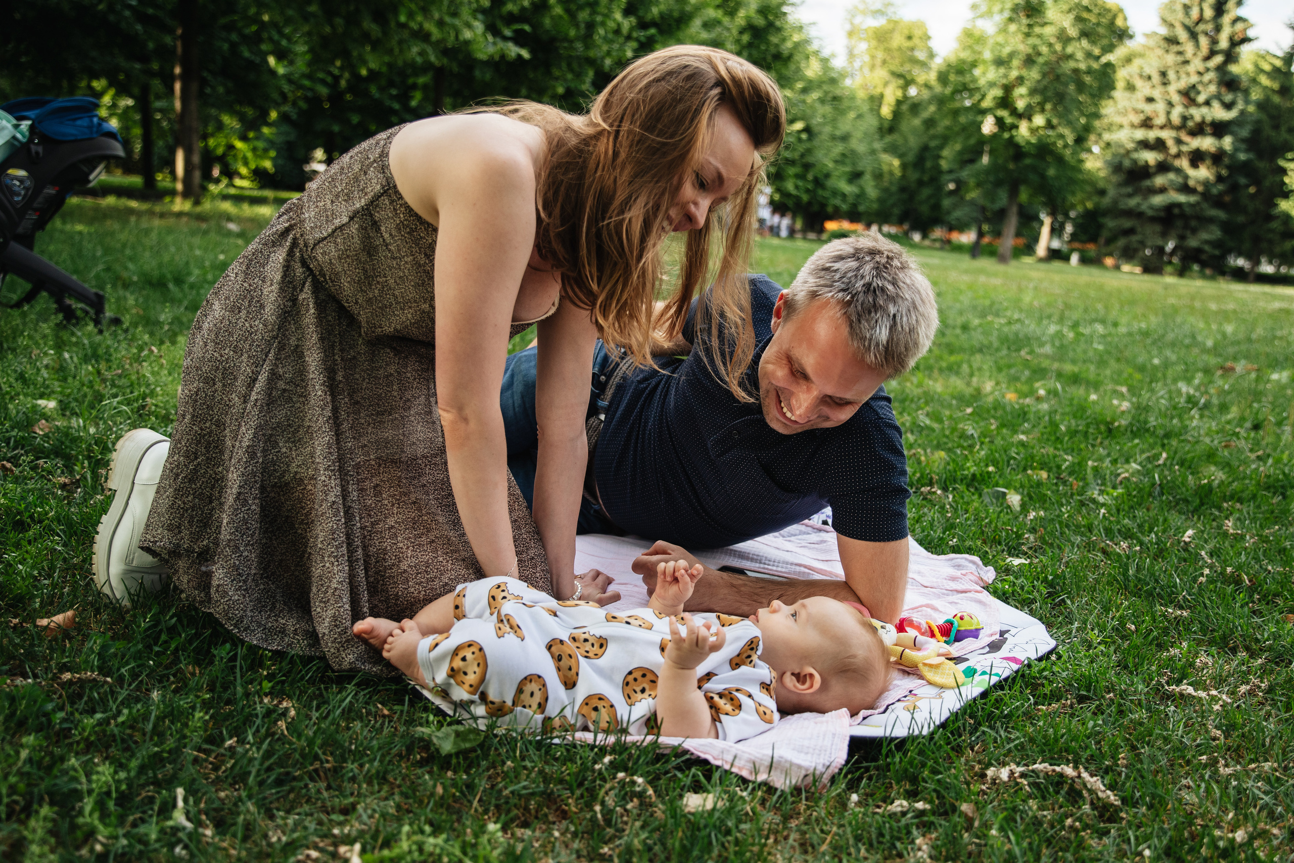 Парк Горького. Семейный фотограф Юлия Роберт. Москва