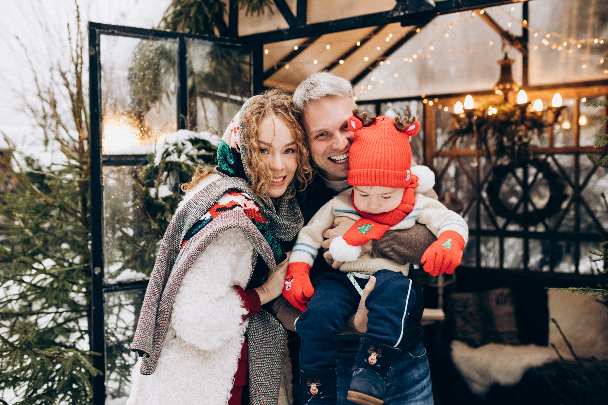 Новогодняя история. Семейный фотограф Юлия Роберт. Москва