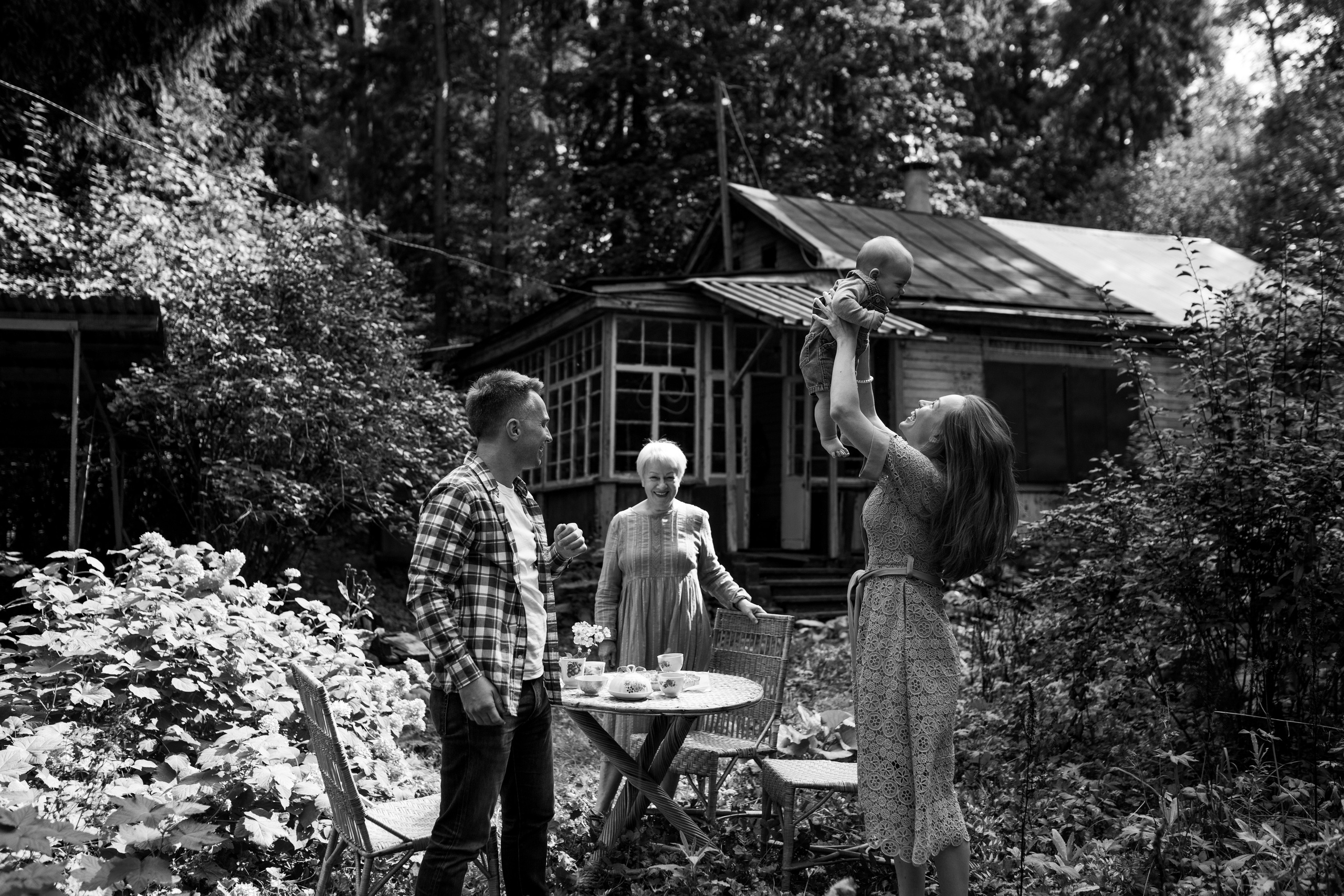 Дачная история. Семейный фотограф Юлия Роберт. Москва