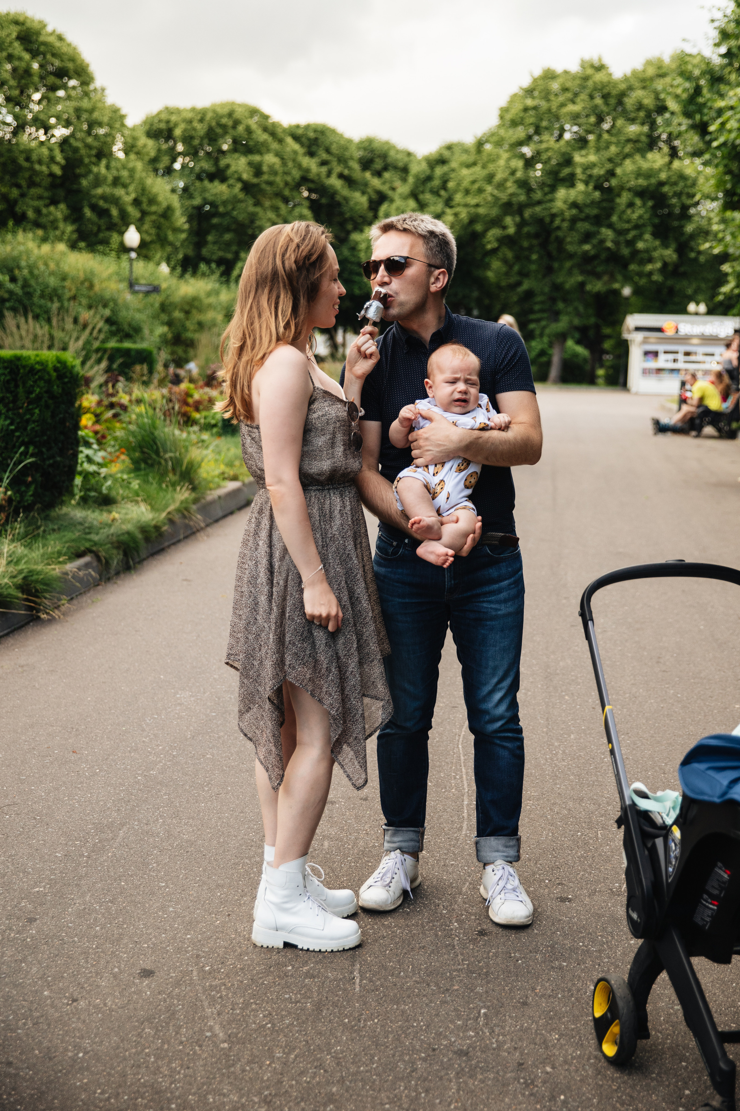 Парк Горького. Семейный фотограф Юлия Роберт. Москва