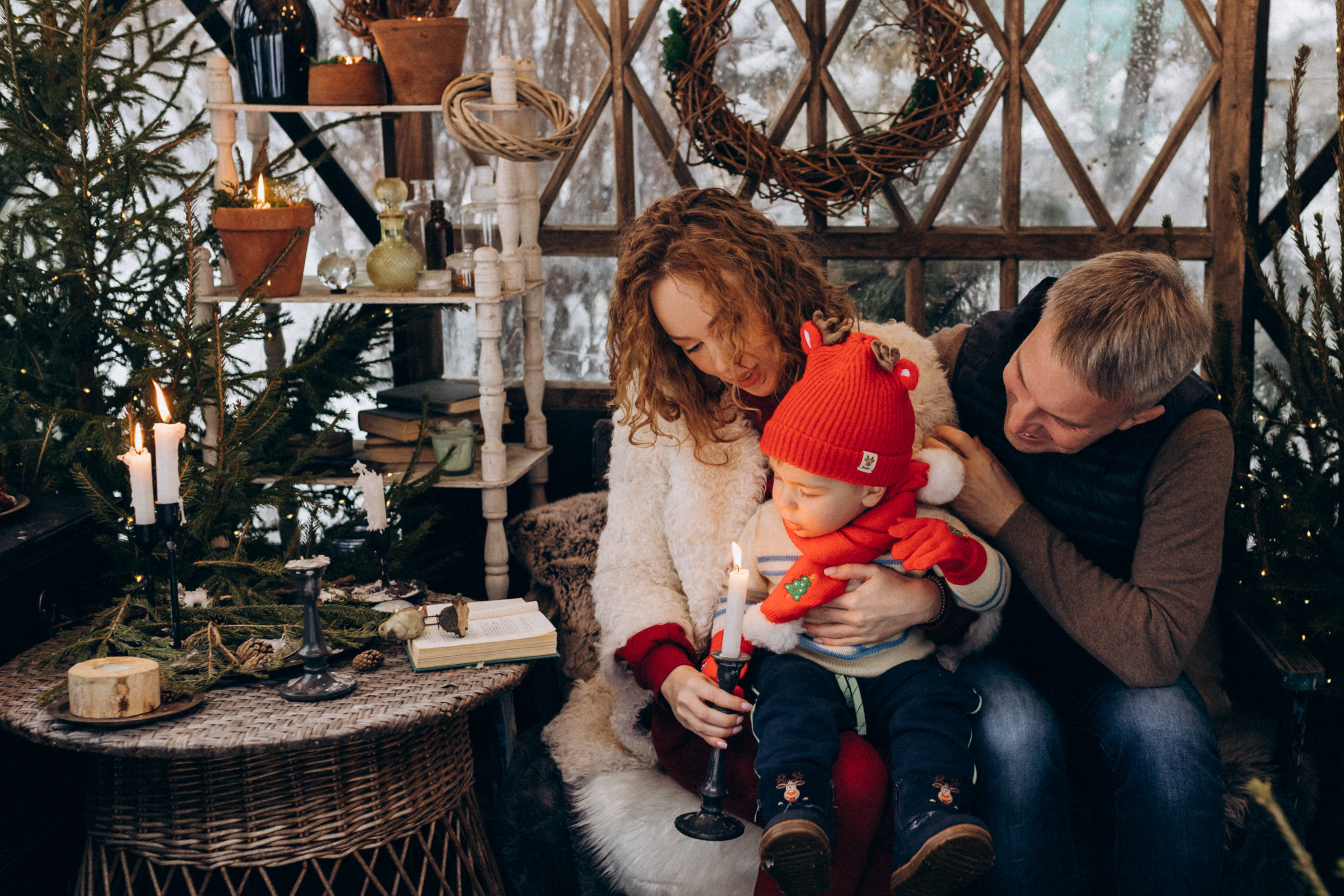 Новогодняя история. Семейный фотограф Юлия Роберт. Москва