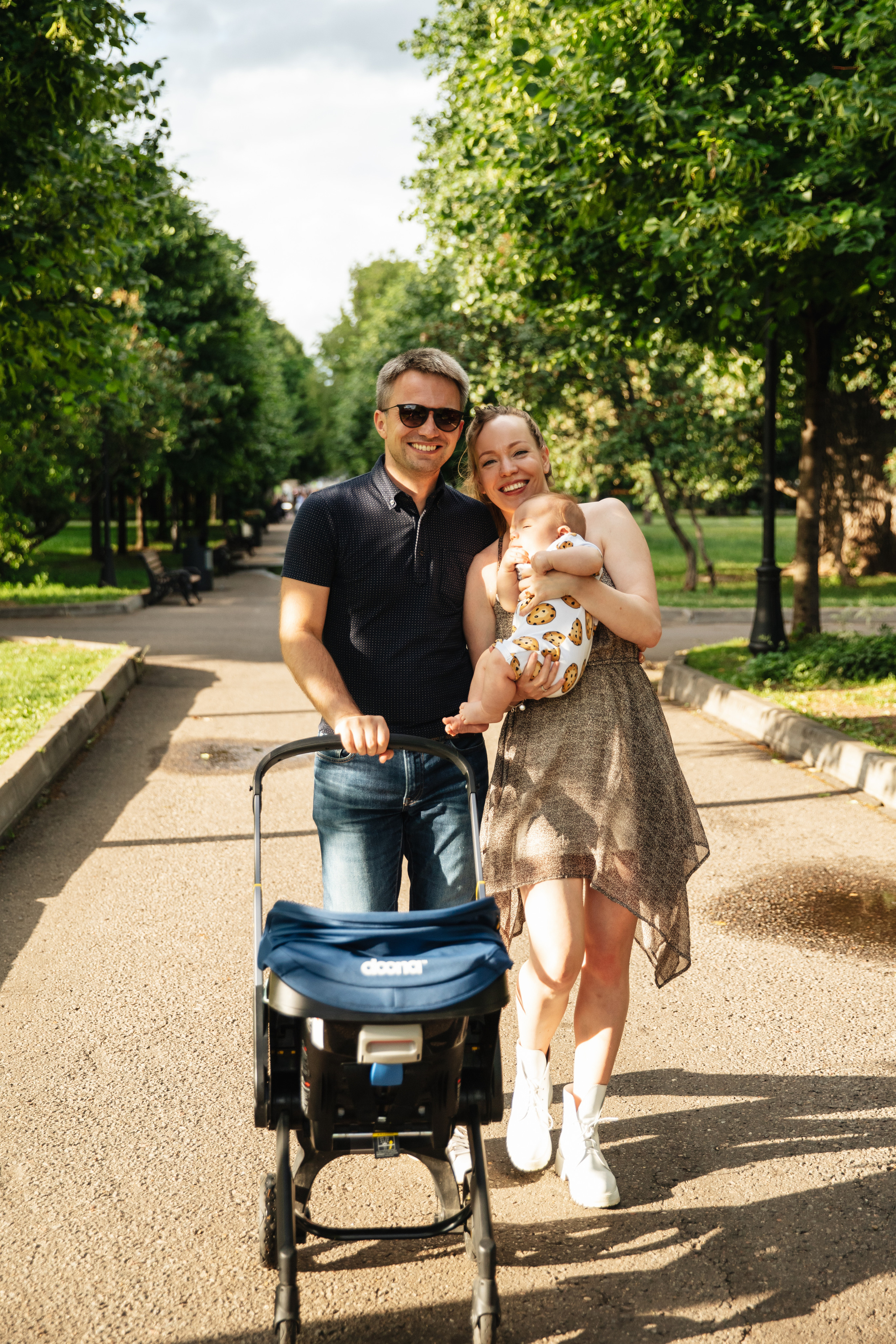 Парк Горького. Семейный фотограф Юлия Роберт. Москва
