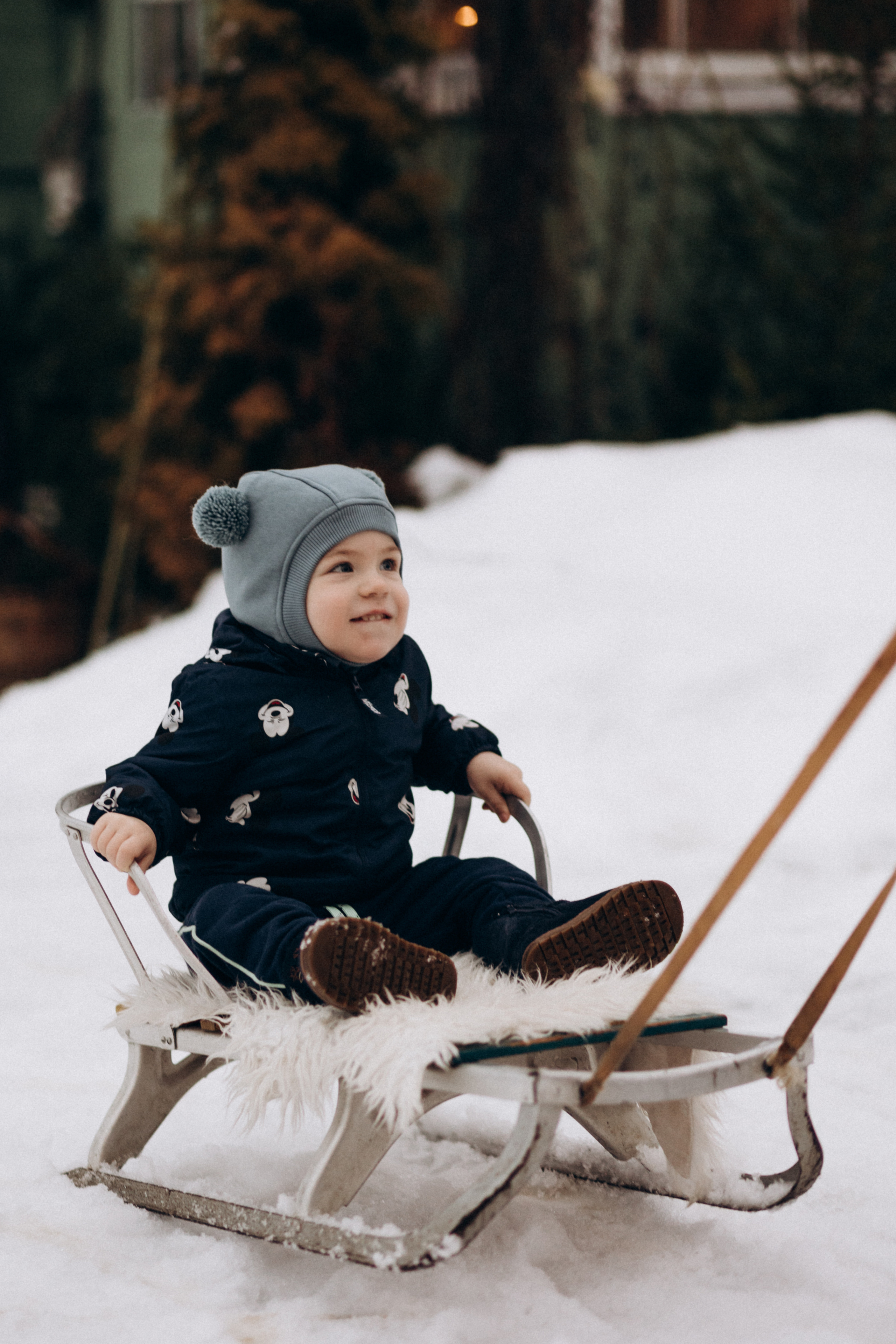 Новогодняя история. Семейный фотограф Юлия Роберт. Москва