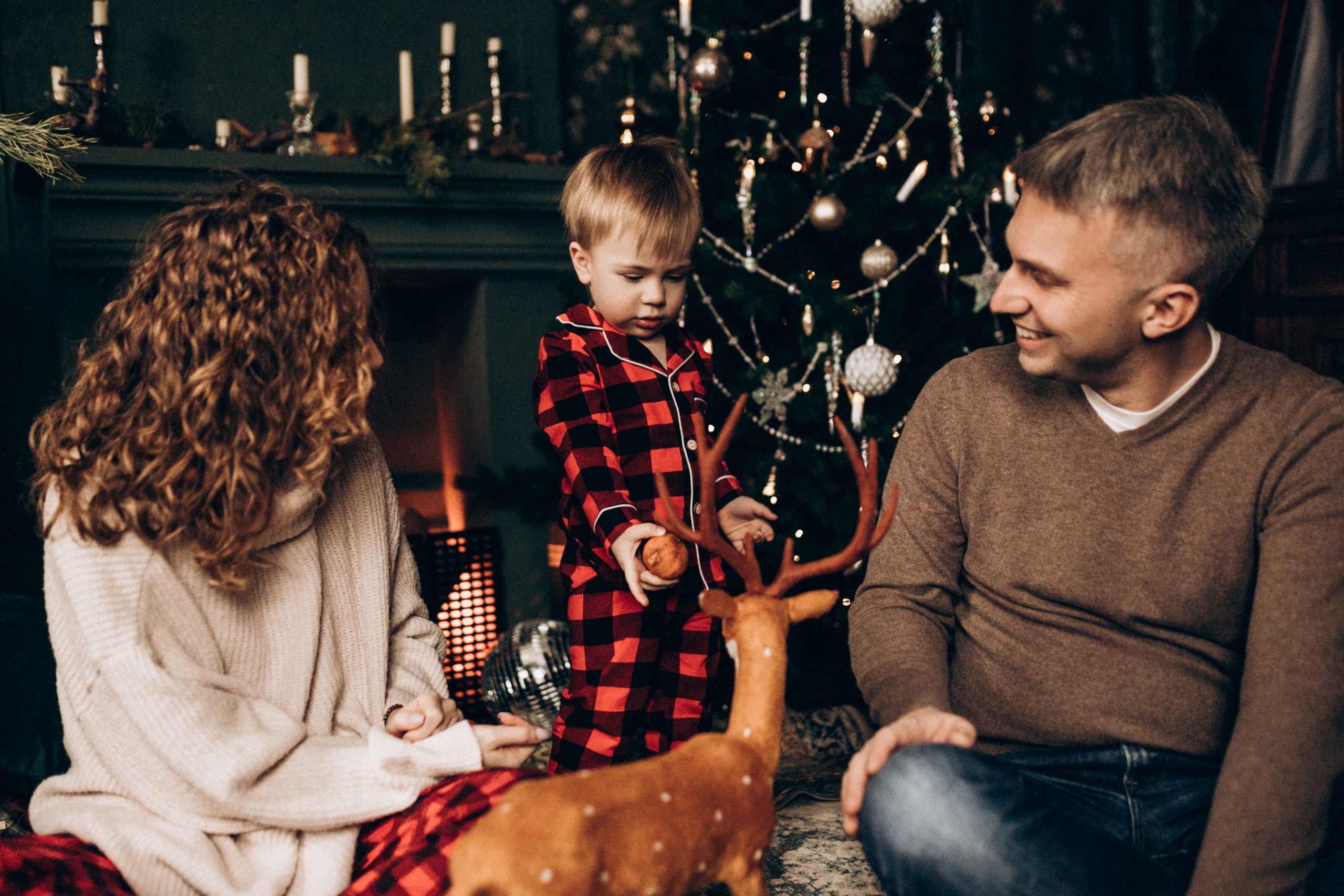 Новогодняя история. Семейный фотограф Юлия Роберт. Москва