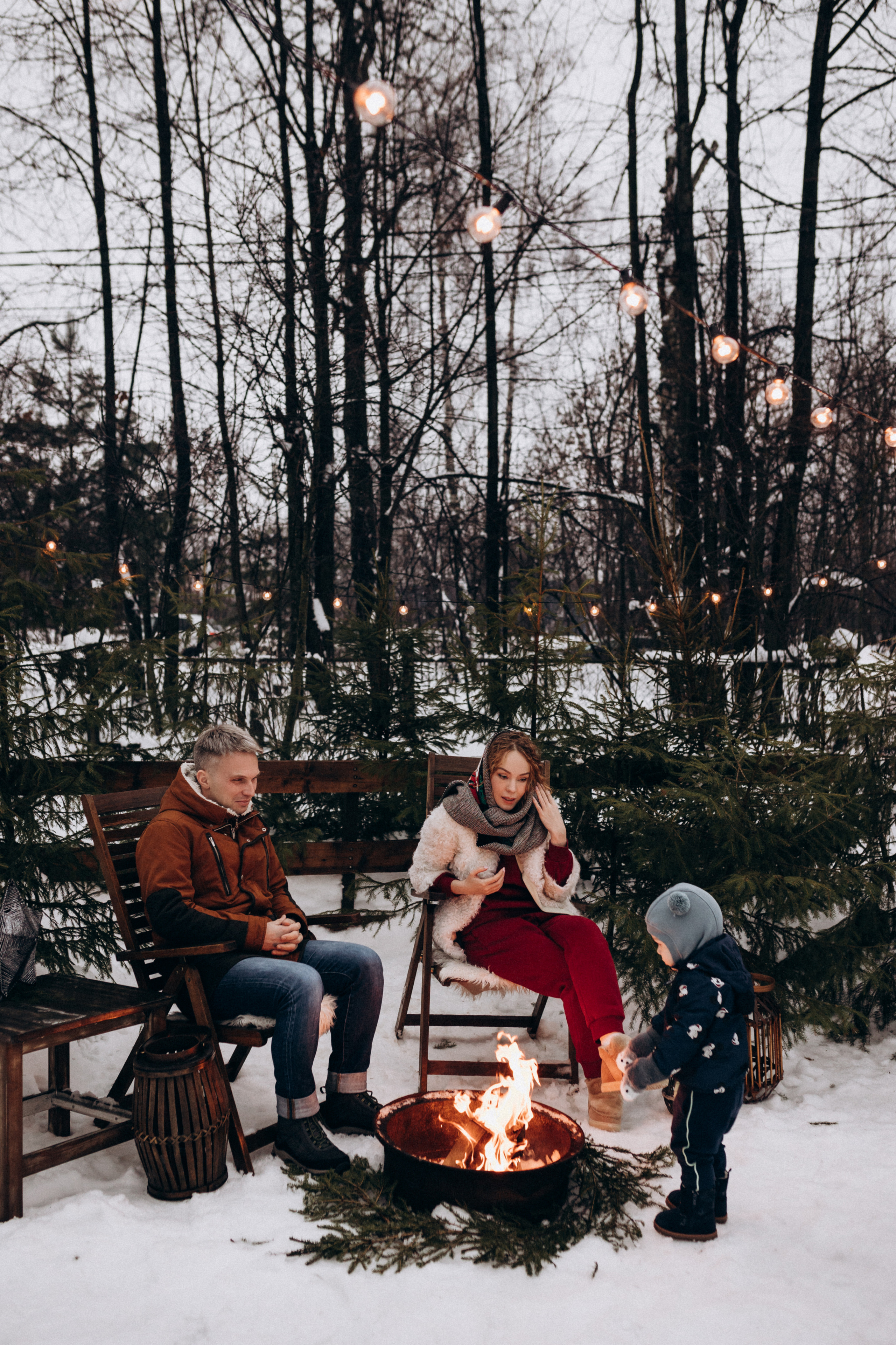 Новогодняя история. Семейный фотограф Юлия Роберт. Москва