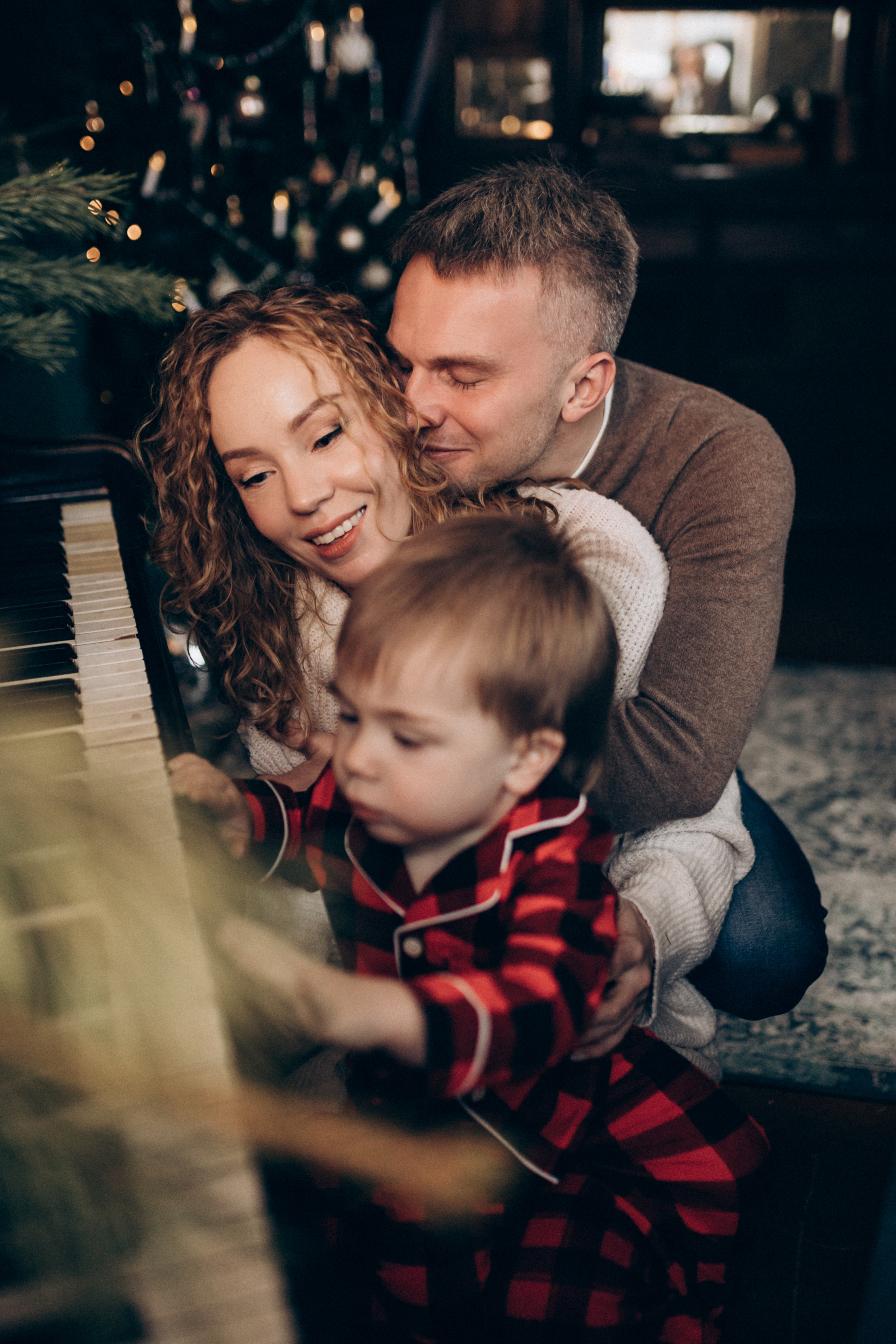 Новогодняя история. Семейный фотограф Юлия Роберт. Москва