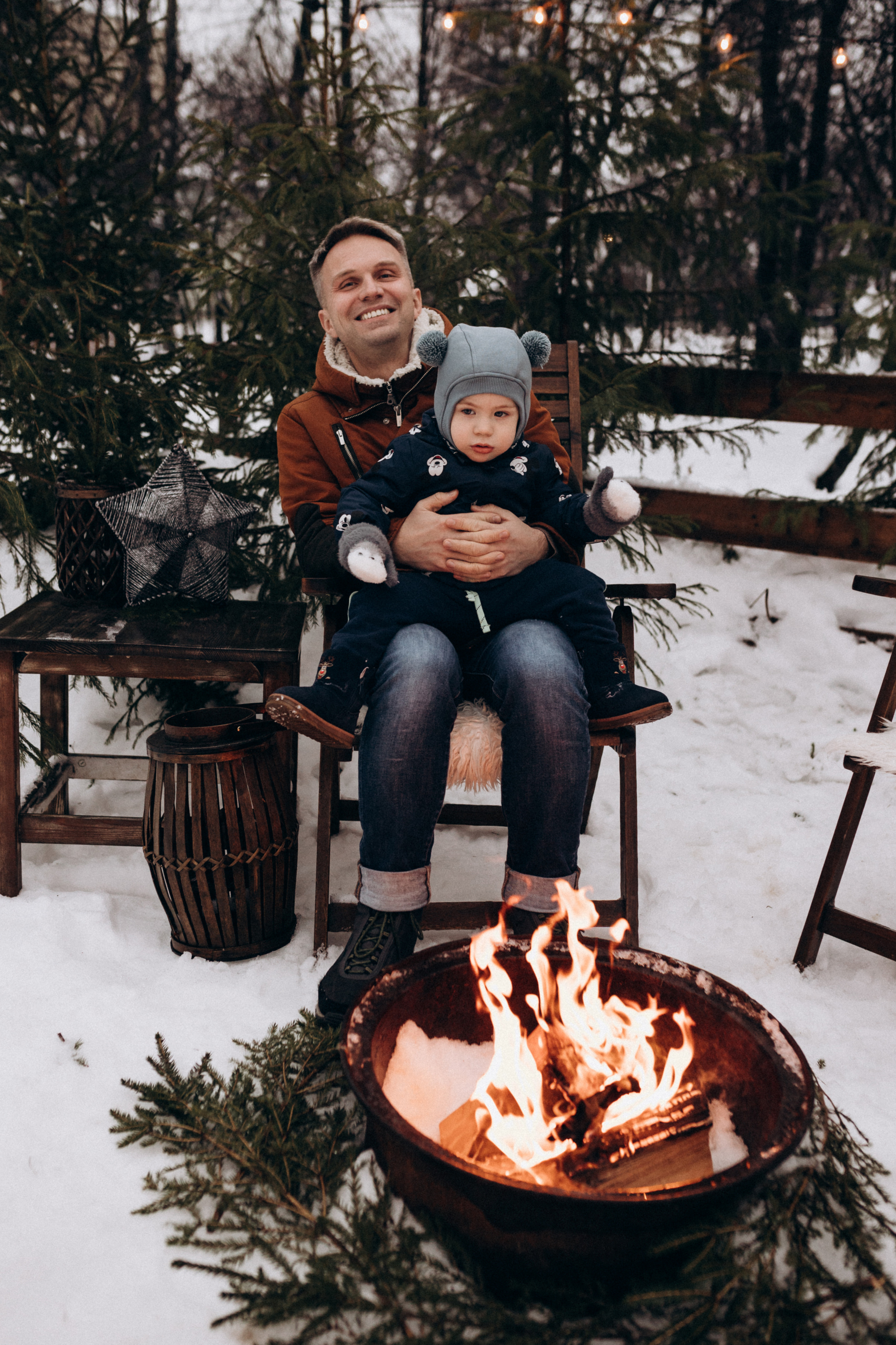 Новогодняя история. Семейный фотограф Юлия Роберт. Москва
