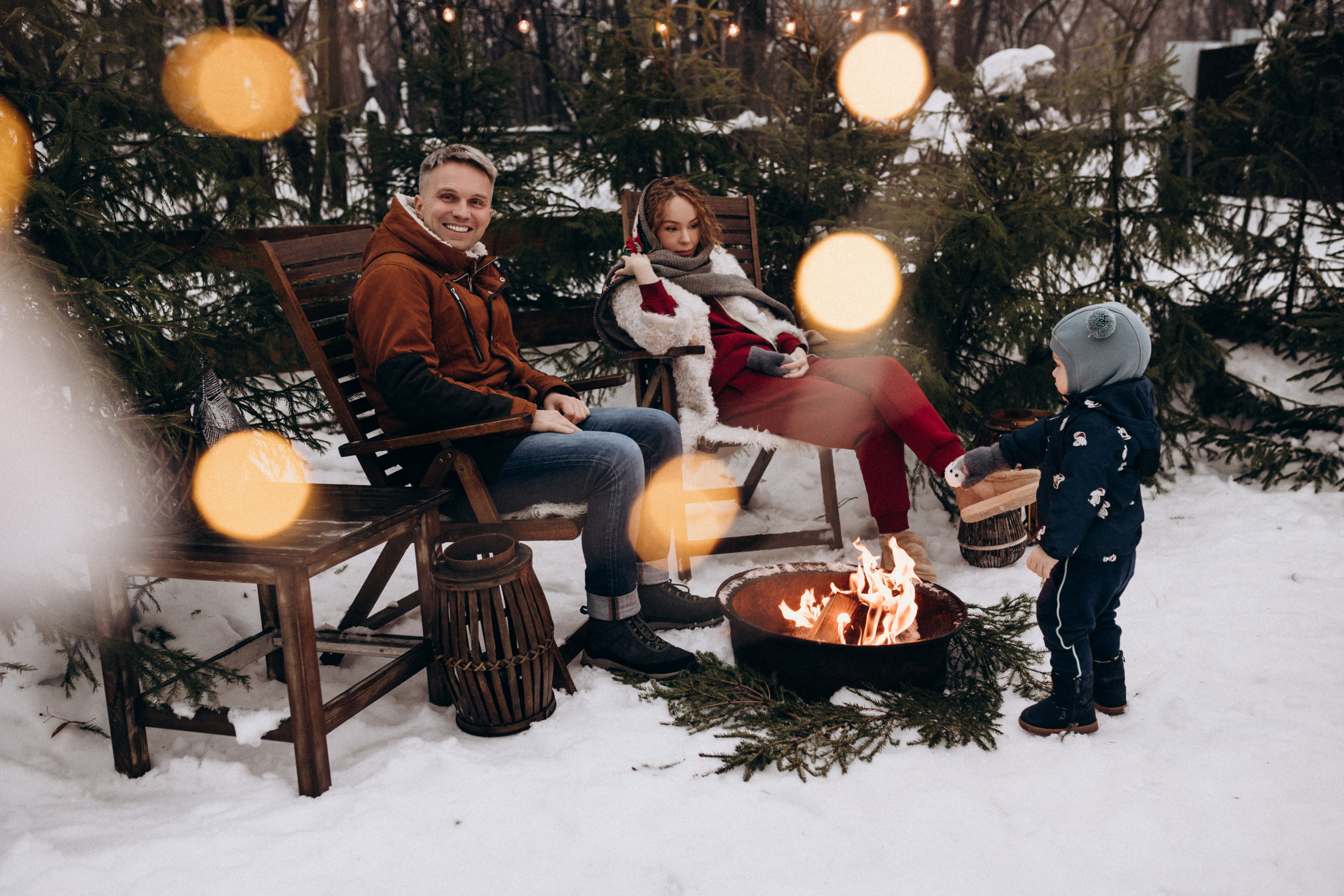 Новогодняя история. Семейный фотограф Юлия Роберт. Москва